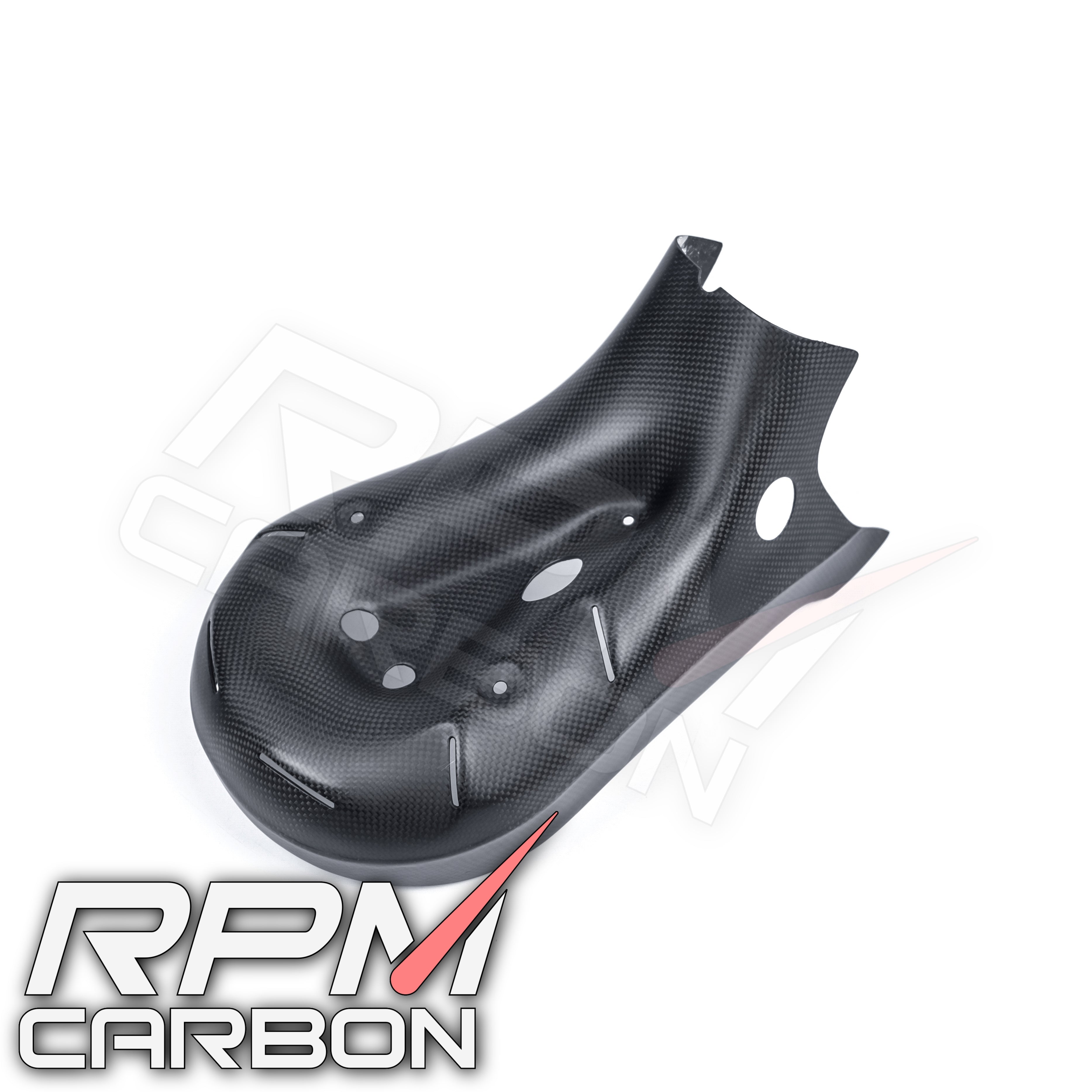 Ducati Panigale 899 1199 Carbon Fiber Exhaust Cover (Read Description)