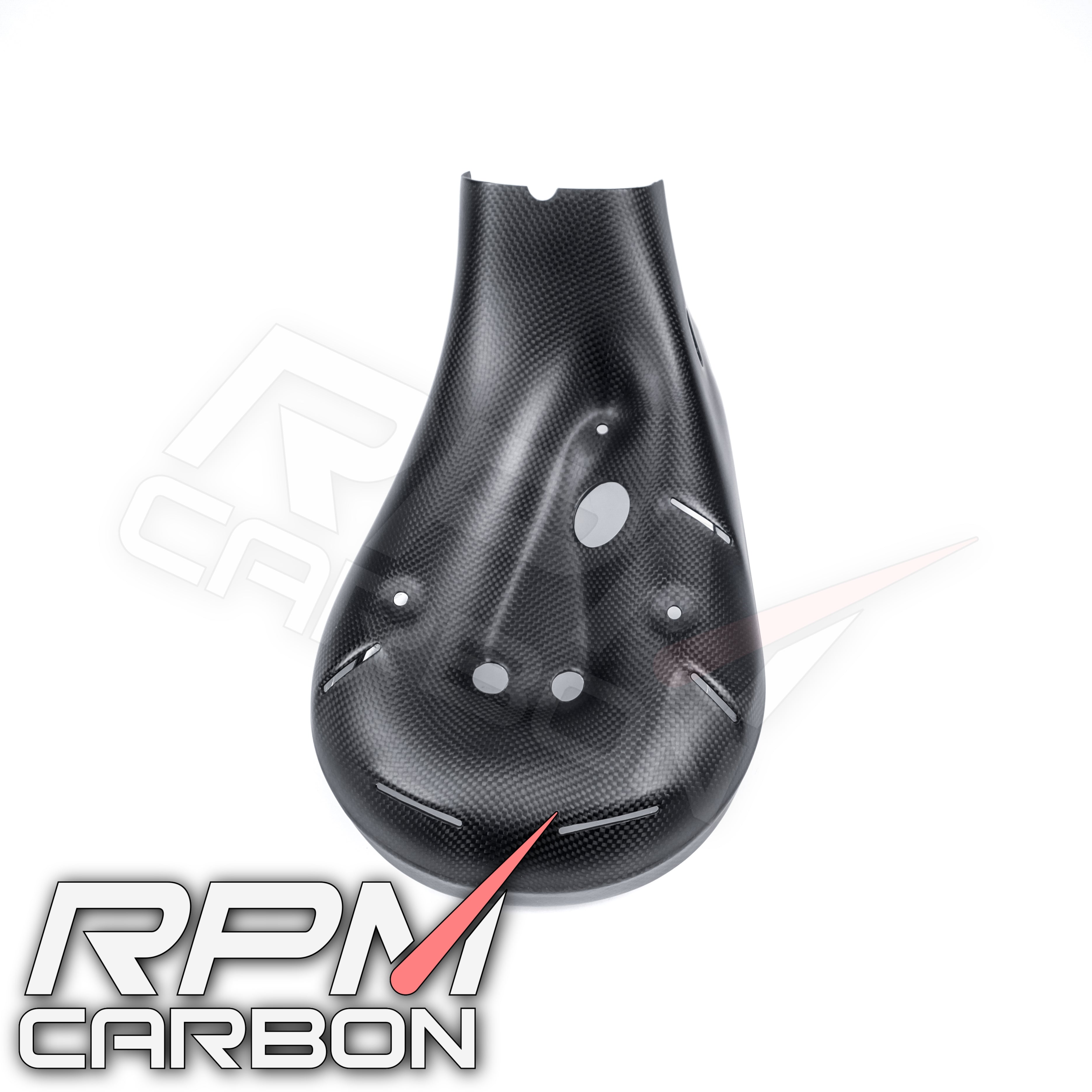 Ducati Panigale 899 1199 Carbon Fiber Exhaust Cover (Read Description)
