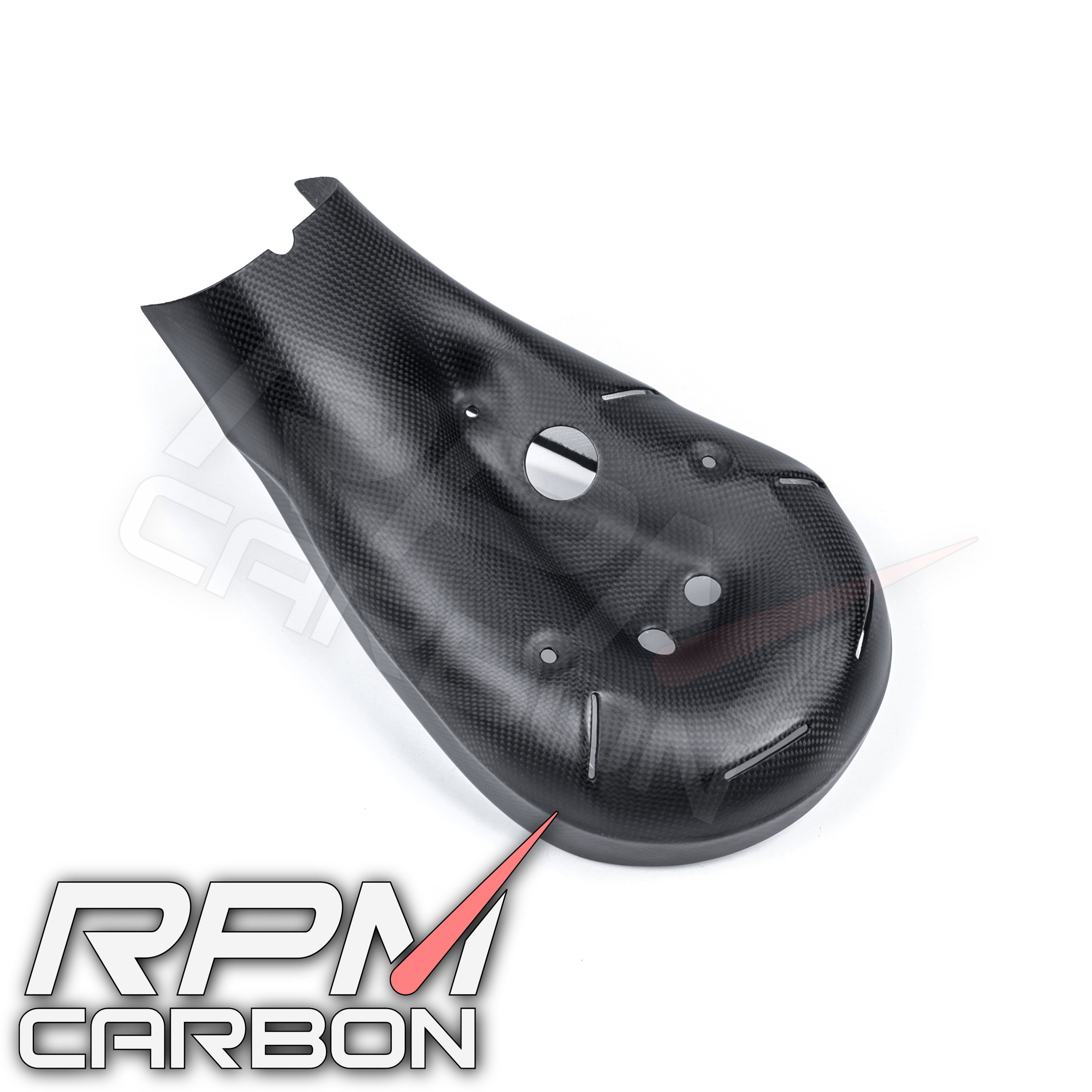 Ducati Panigale 899 1199 Carbon Fiber Exhaust Cover (Read Description)