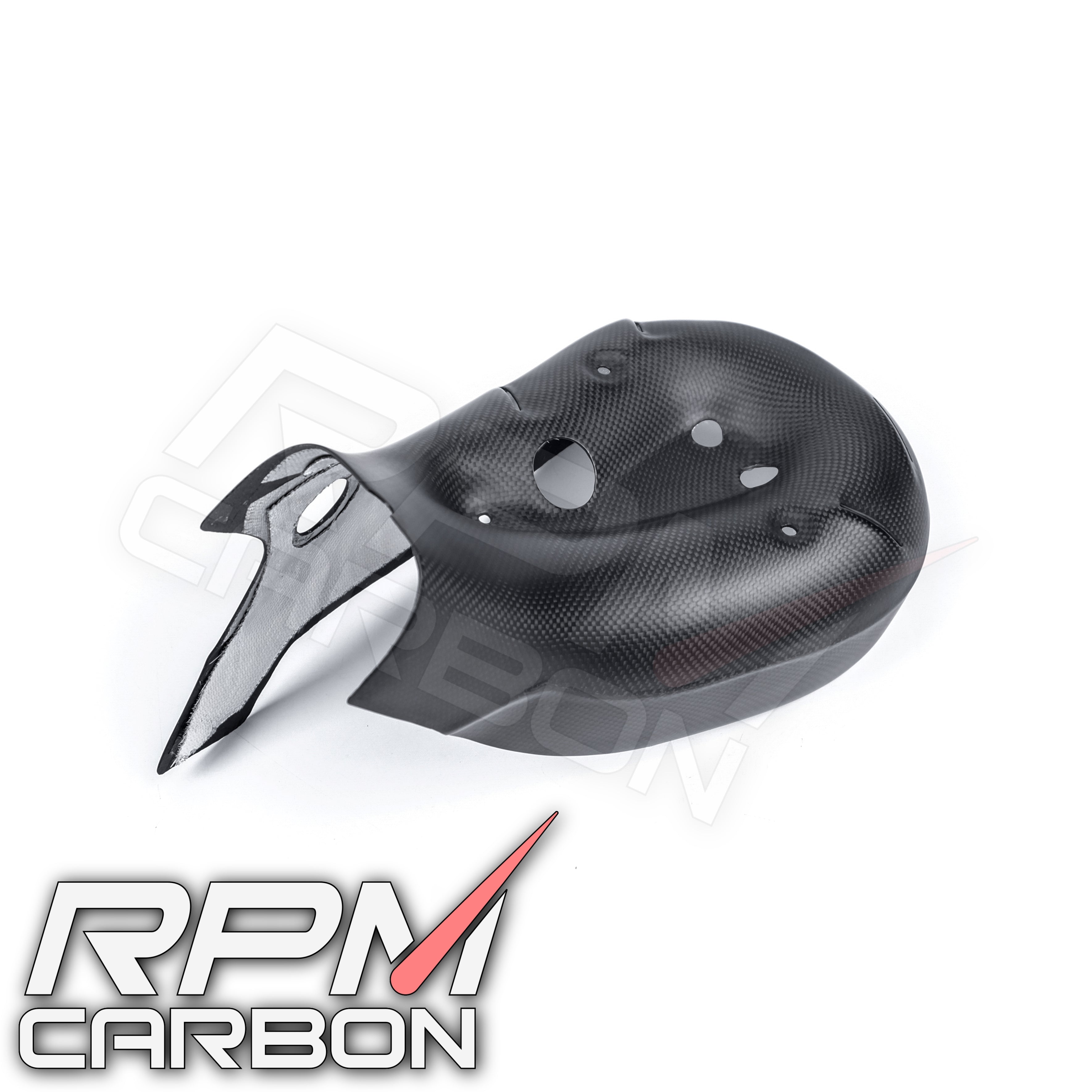 Ducati Panigale 899 1199 Carbon Fiber Exhaust Cover (Read Description)