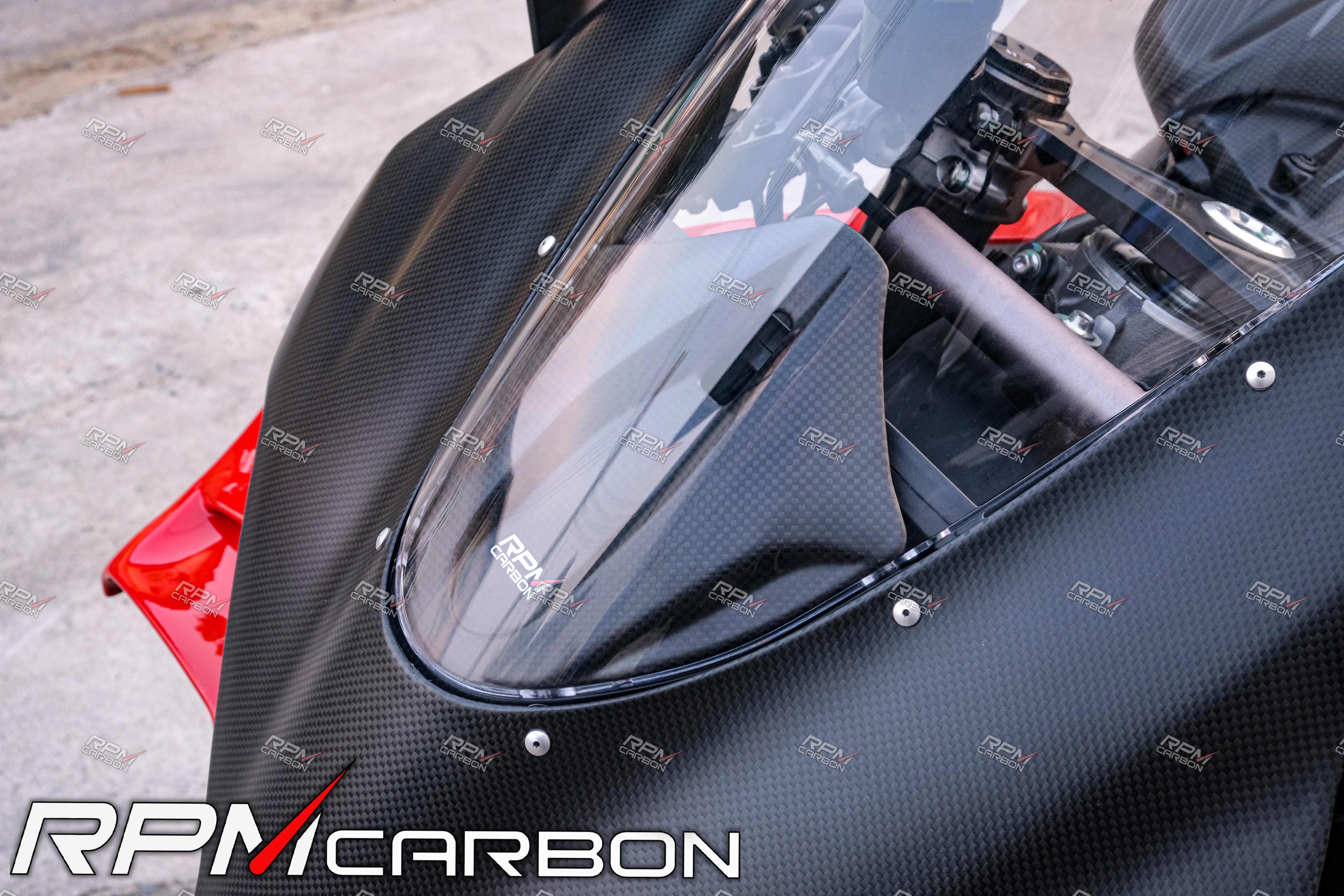 Ducati Panigale V4 Carbon Armaturenbrettabdeckung
