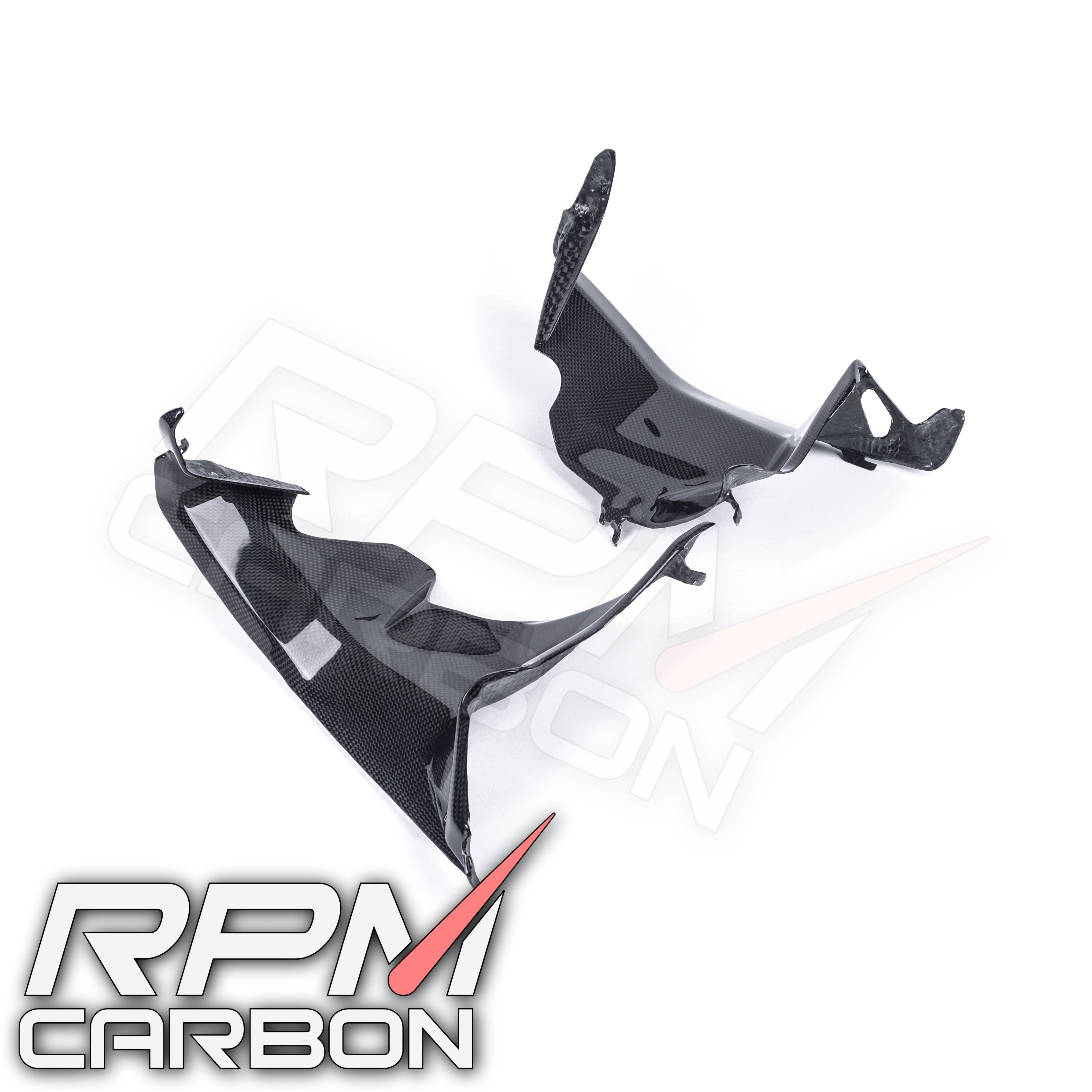 Ducati Panigale V4 Carbon Inner Dash Side Panels