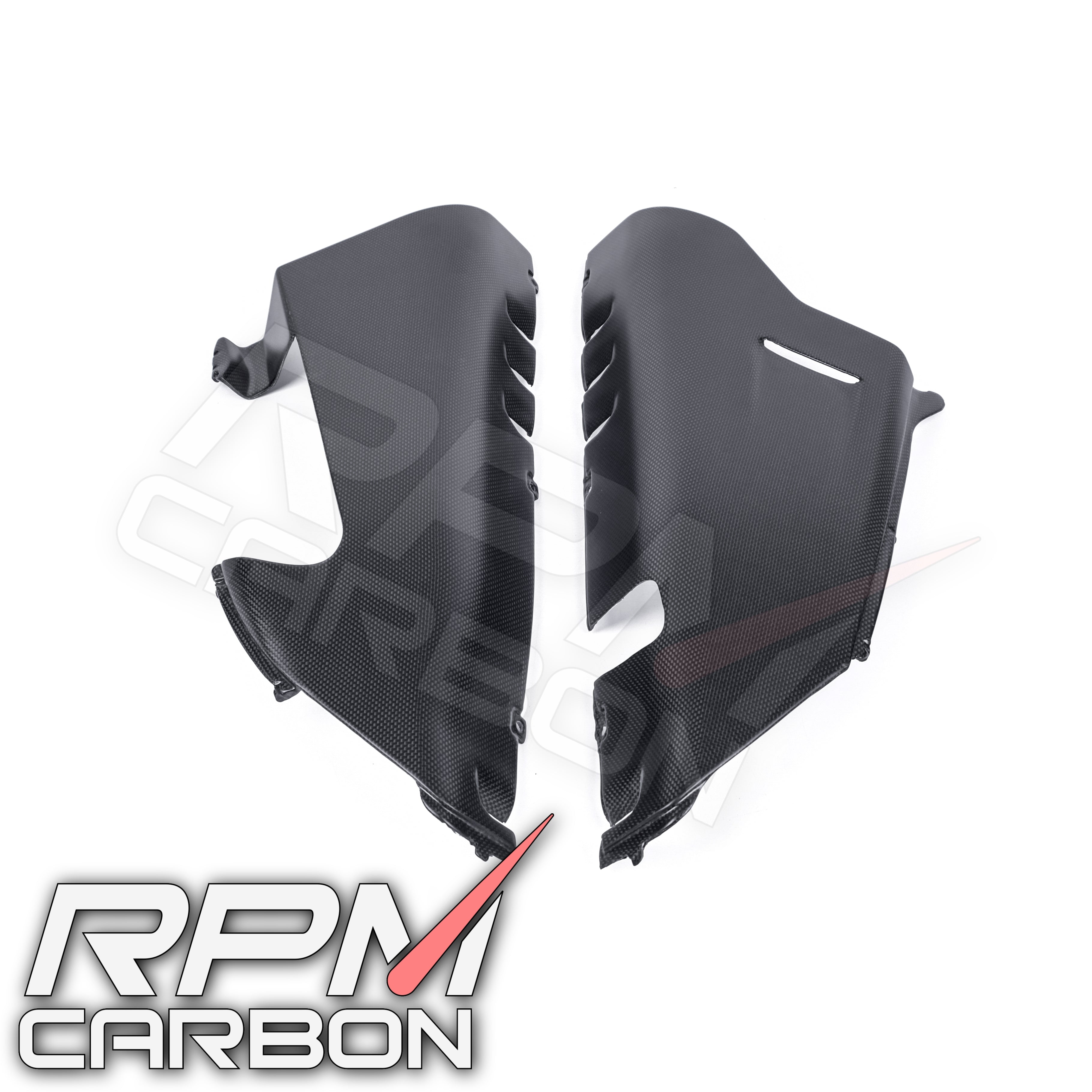 Ducati Panigale V4 Carbon Lower Fairings (Akrapovic Exhaust)