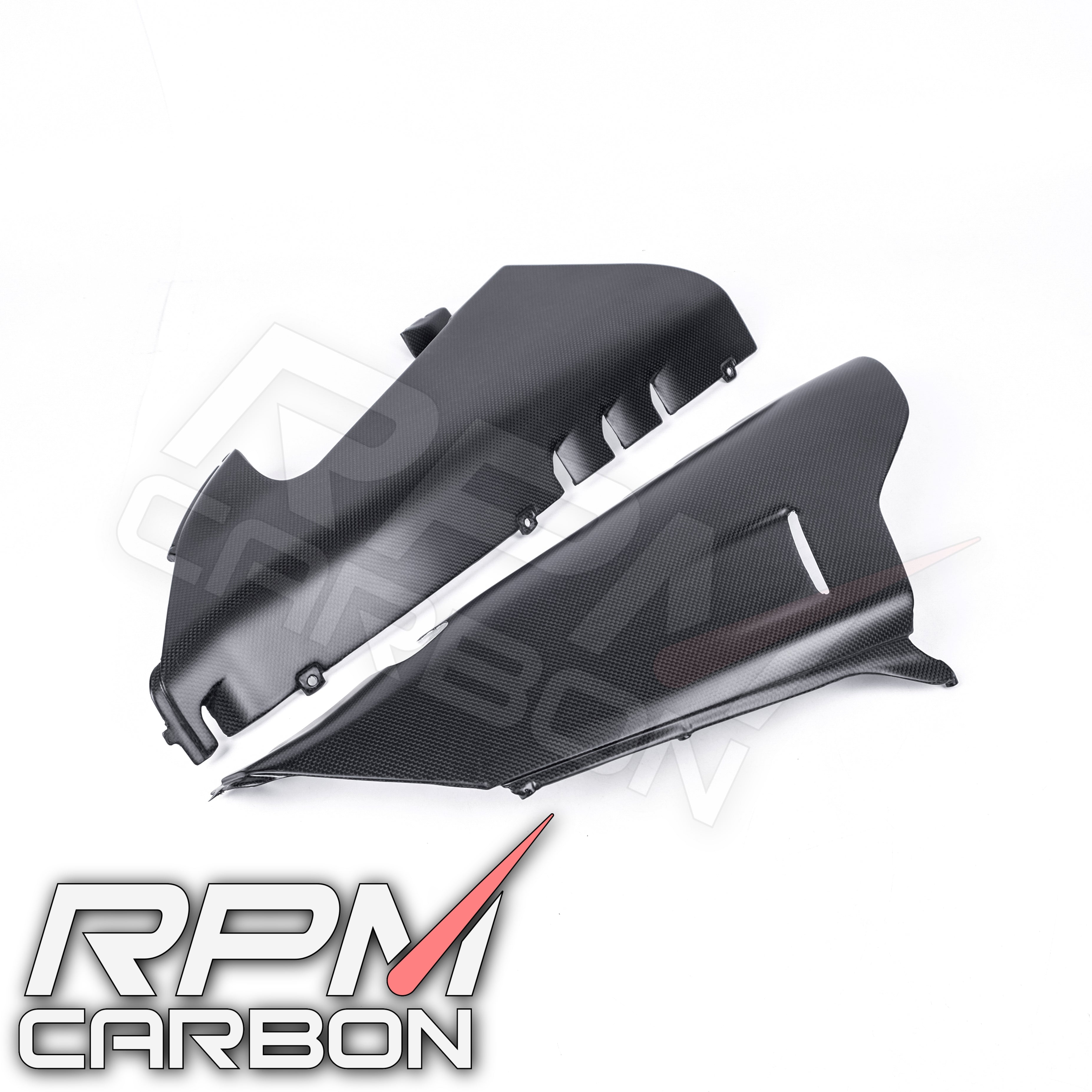 Ducati Panigale V4 Carbon Lower Fairings (Akrapovic Exhaust)