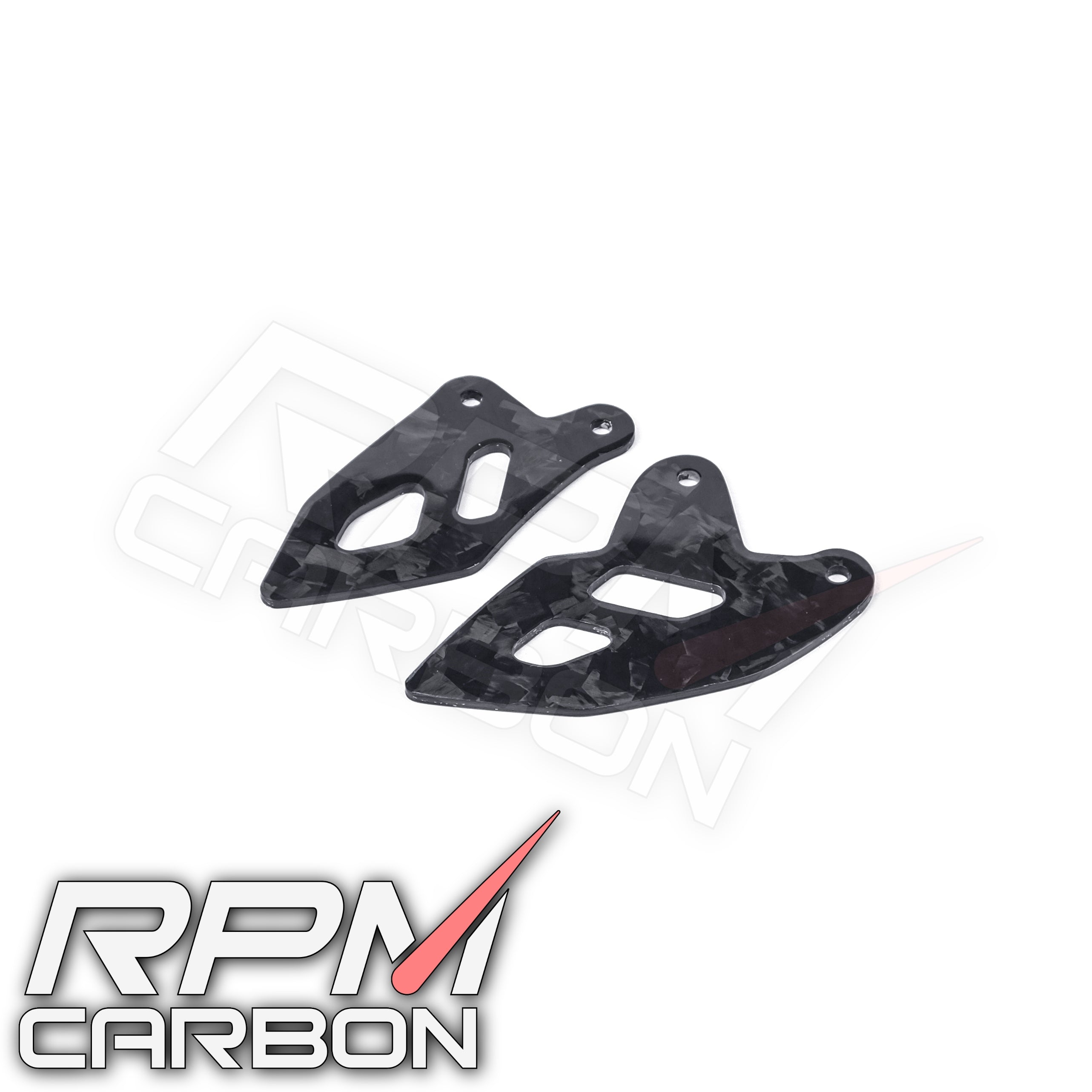 Ducati Panigale V4 Carbon Heel Guards (Performance Version)