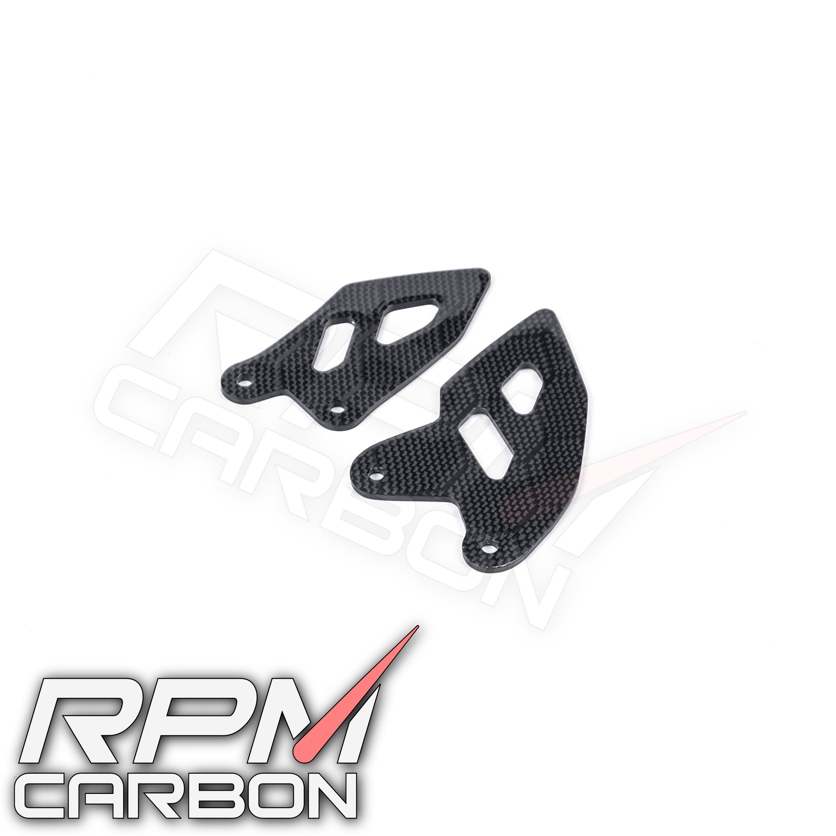 Ducati Panigale V4 Carbon Heel Guards (Performance Version)