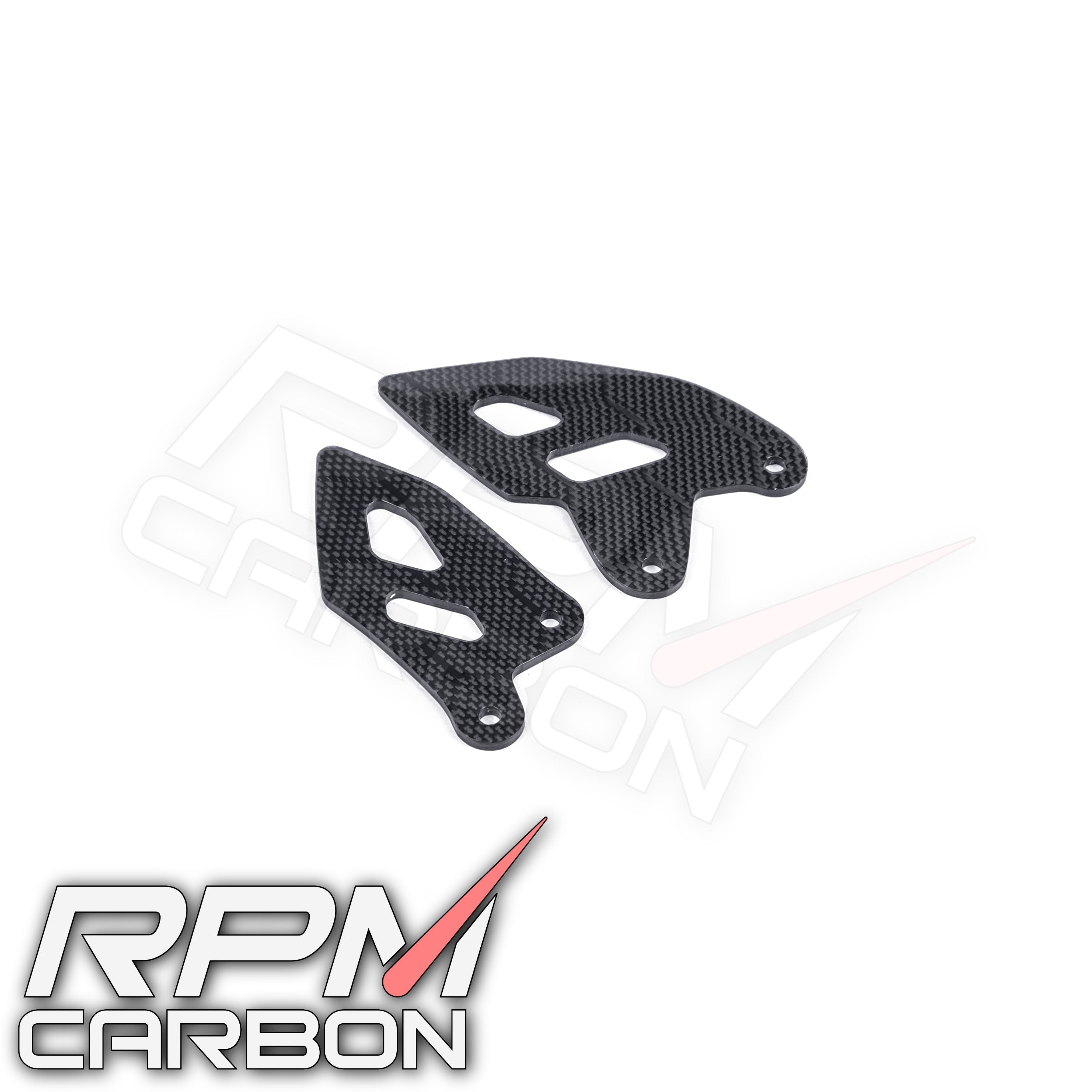 Ducati Panigale V4 Carbon Heel Guards (Performance Version)