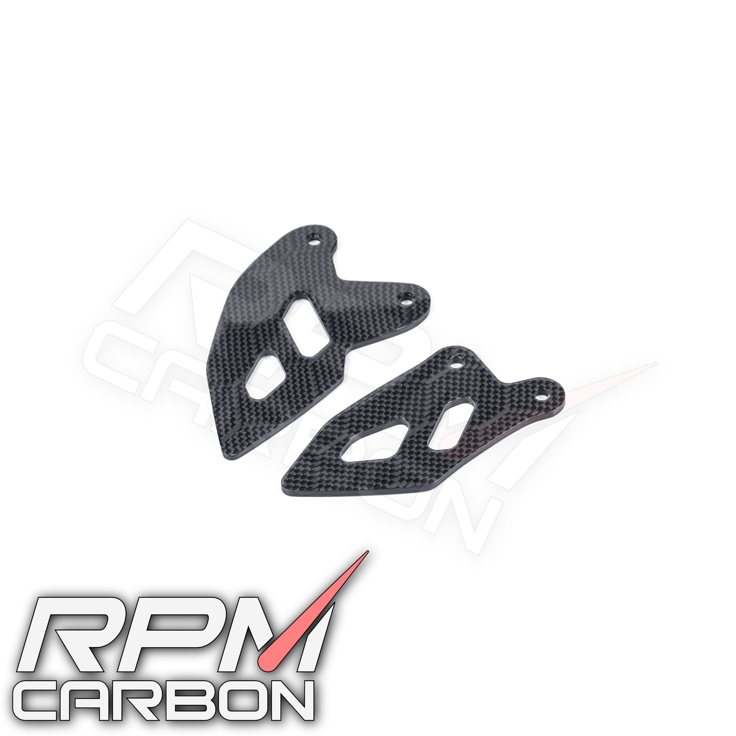 Ducati Panigale V4 Carbon Heel Guards (Performance Version)