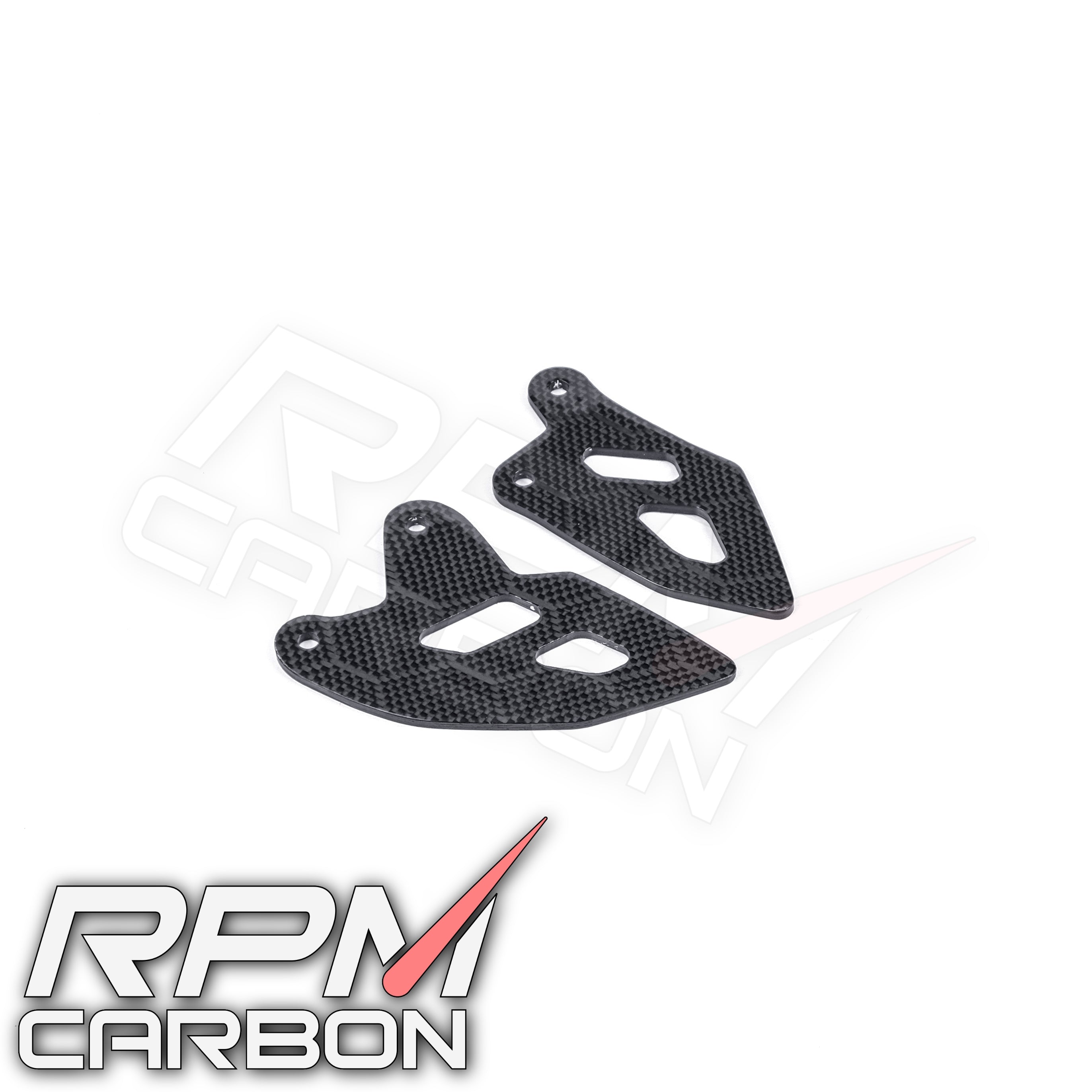 Ducati Panigale V4 Carbon Heel Guards (Performance Version)
