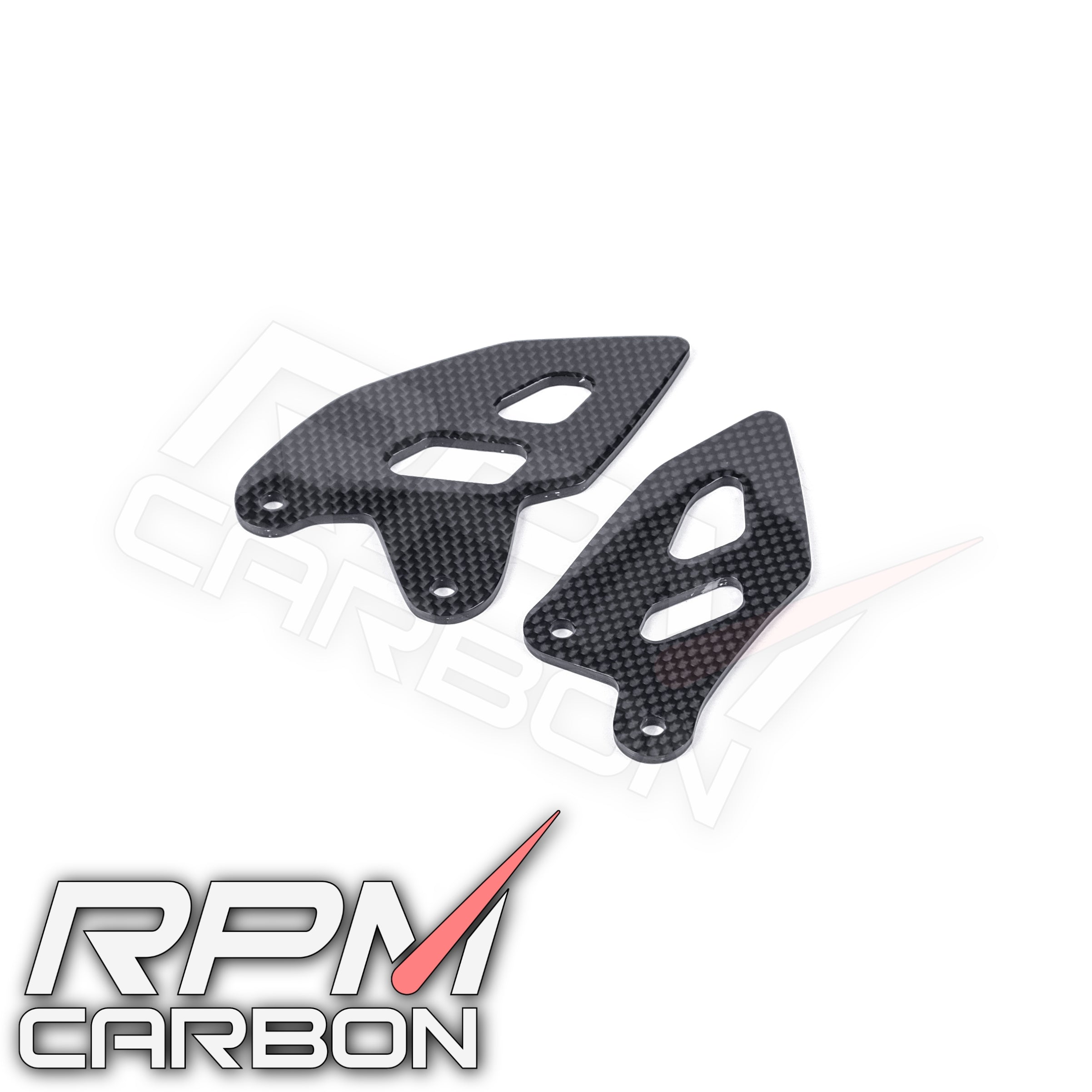 Ducati Panigale V4 Carbon Heel Guards (Performance Version)