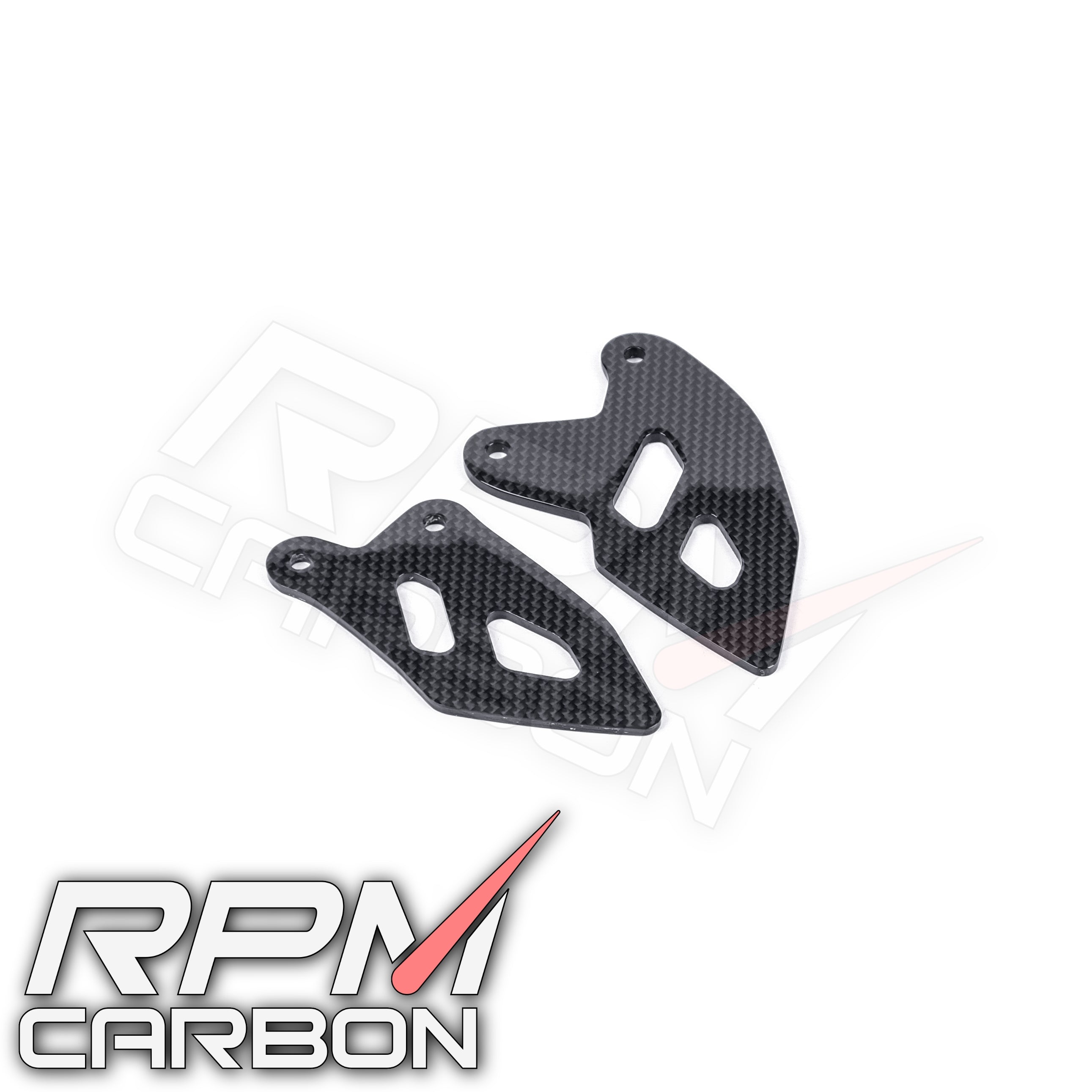 Ducati Panigale V4 Carbon Heel Guards (Performance Version)