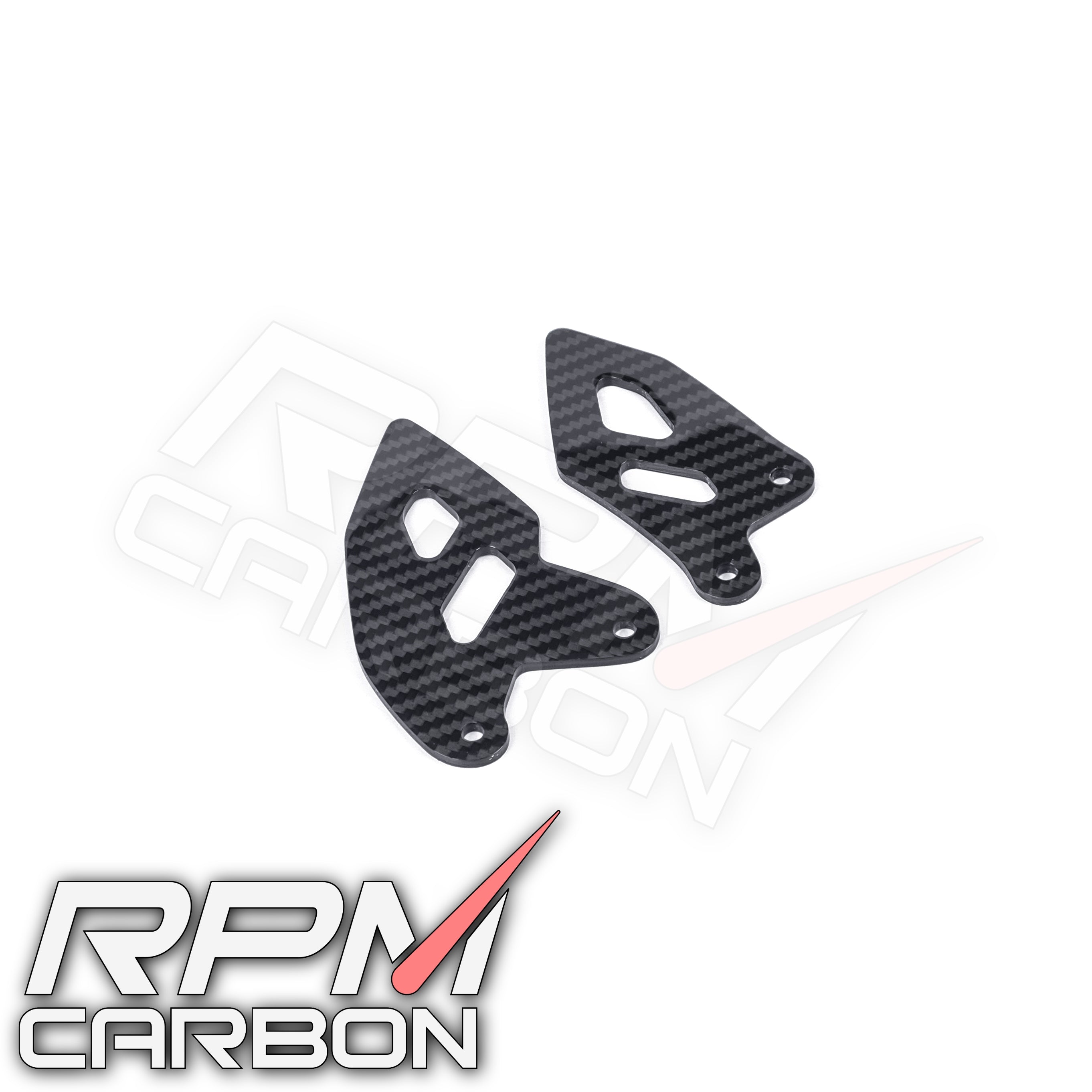 Ducati Panigale V4 Carbon Heel Guards (Performance Version)