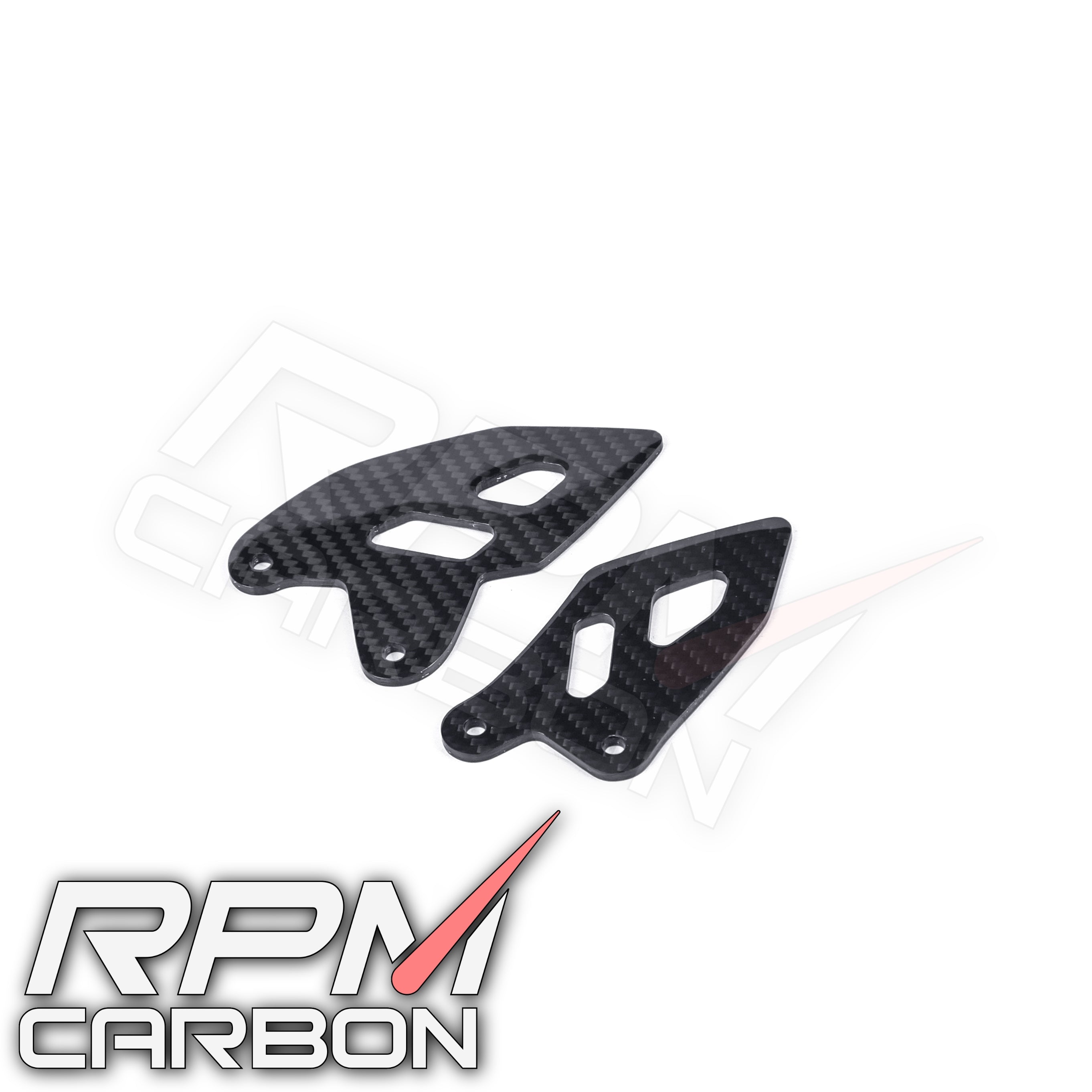 Ducati Panigale V4 Carbon Heel Guards (Performance Version)