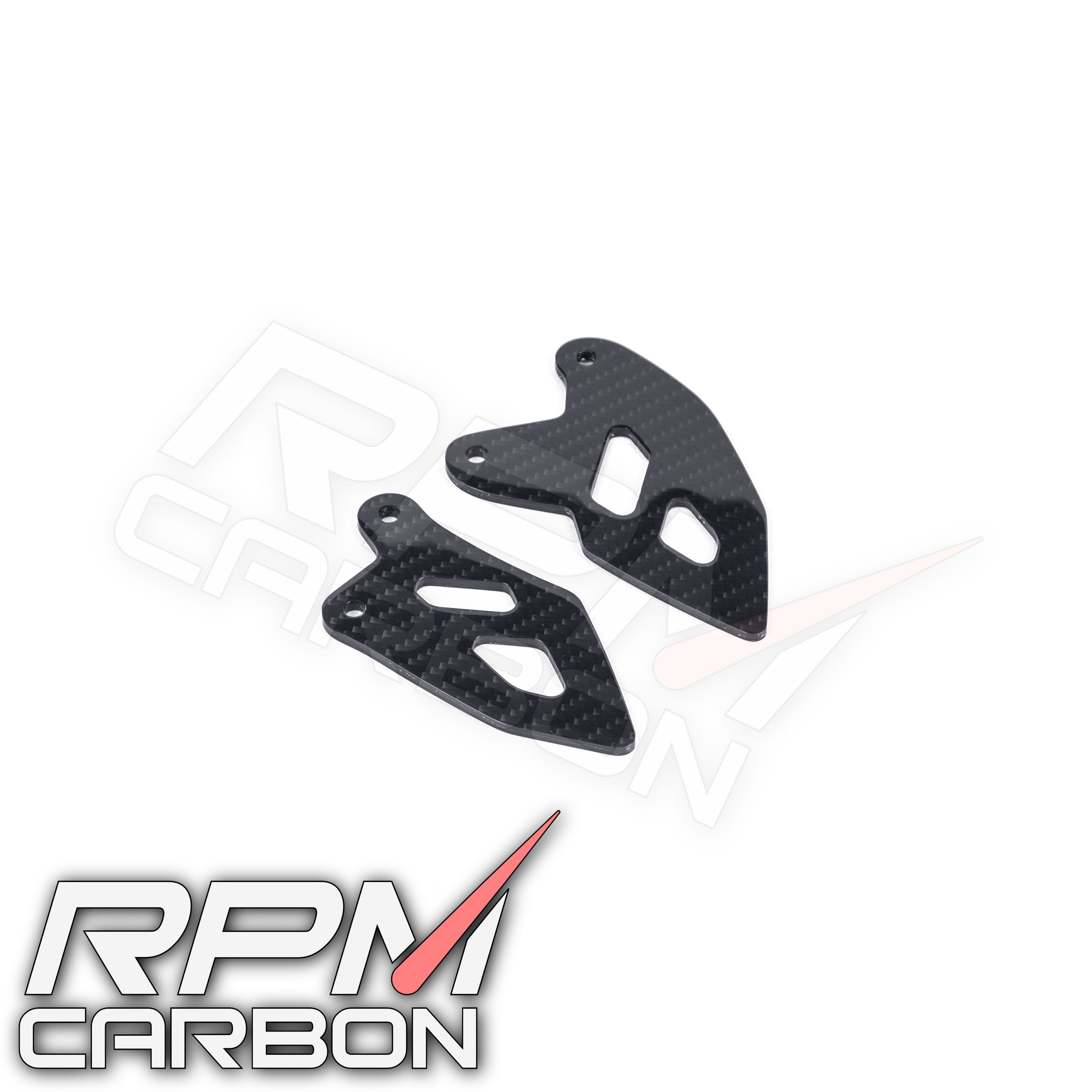Ducati Panigale V4 Carbon Heel Guards (Performance Version)