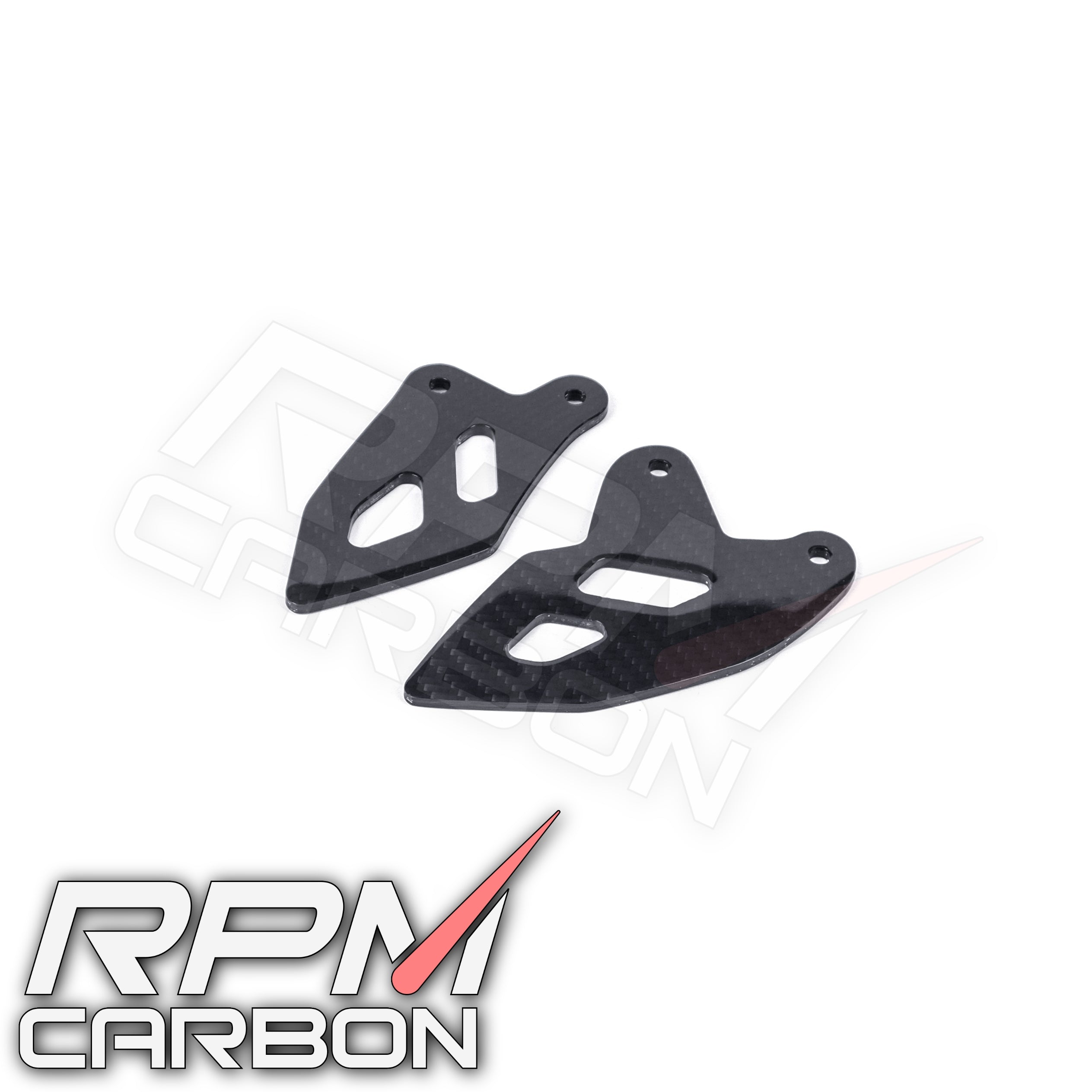 Ducati Panigale V4 Carbon Heel Guards (Performance Version)