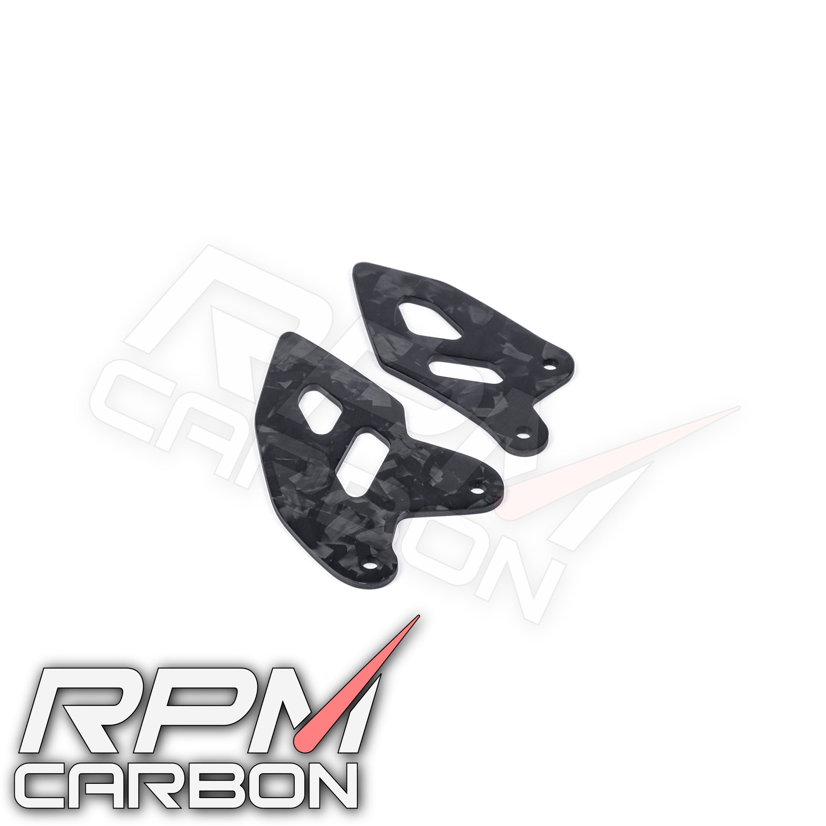 Ducati Panigale V4 Carbon Heel Guards (Performance Version)