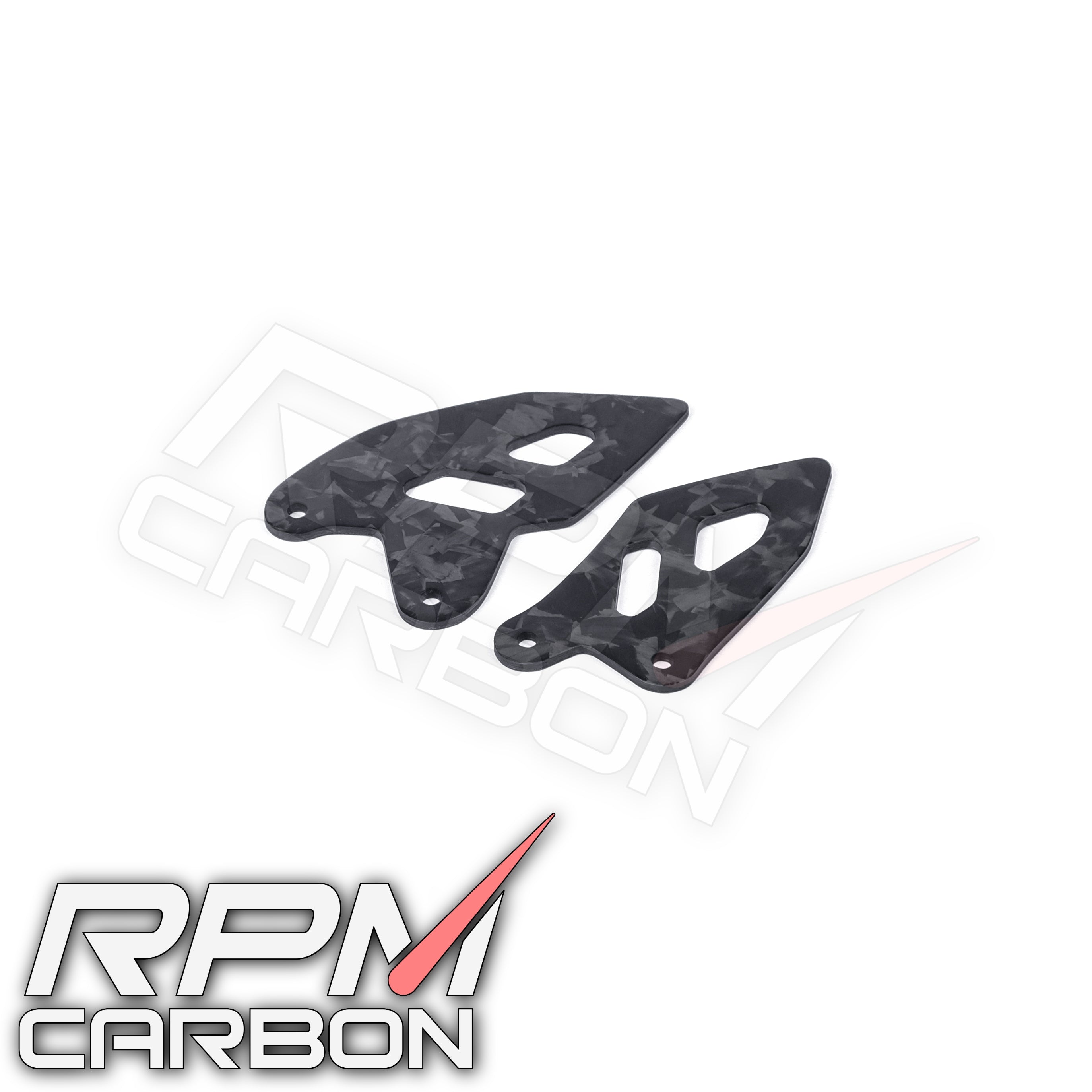 Ducati Panigale V4 Carbon Heel Guards (Performance Version)