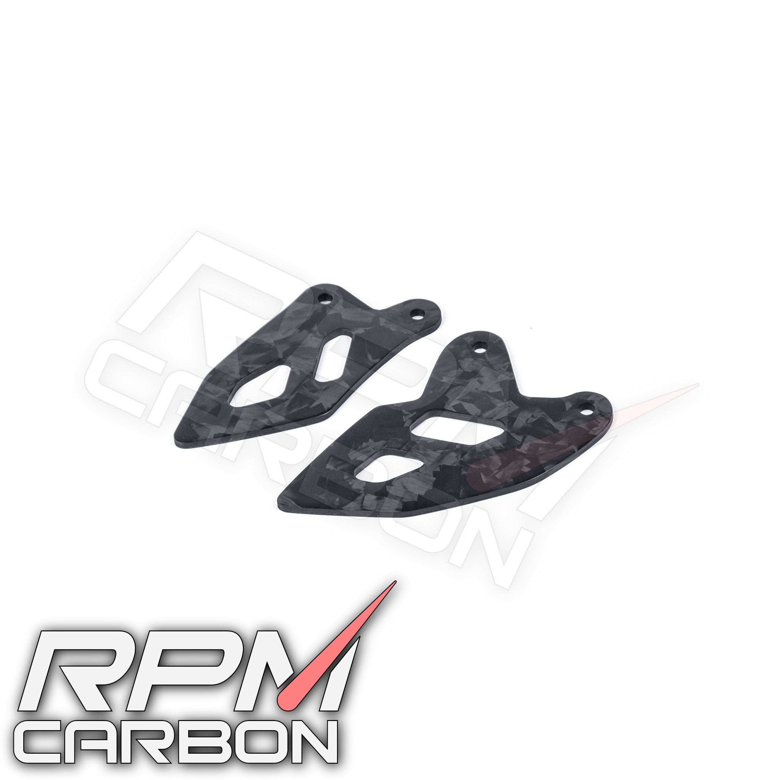 Ducati Panigale V4 Carbon Heel Guards (Performance Version)