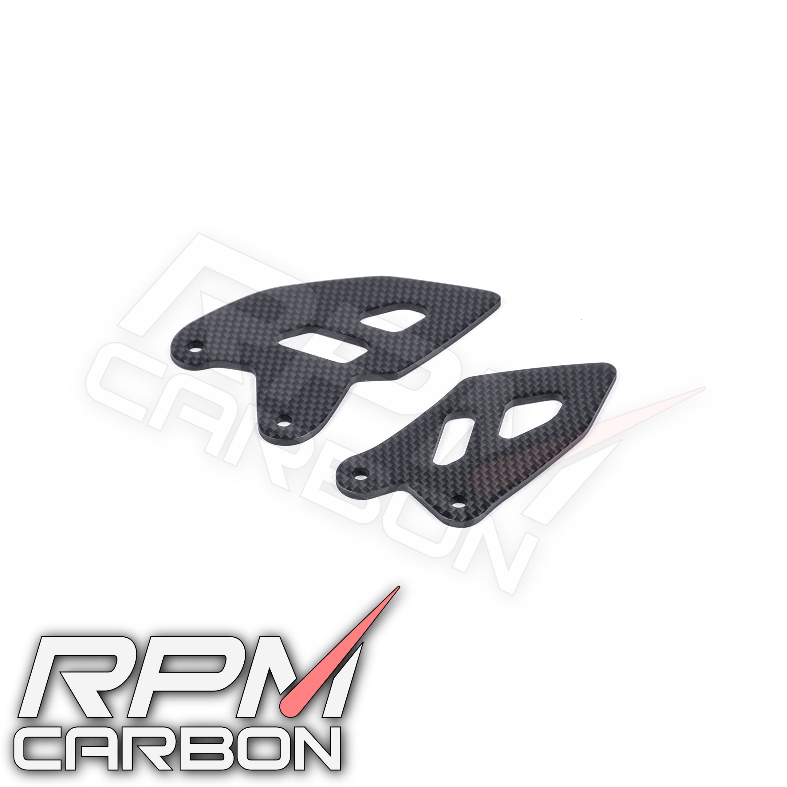 Ducati Panigale V4 Carbon Heel Guards (Performance Version)