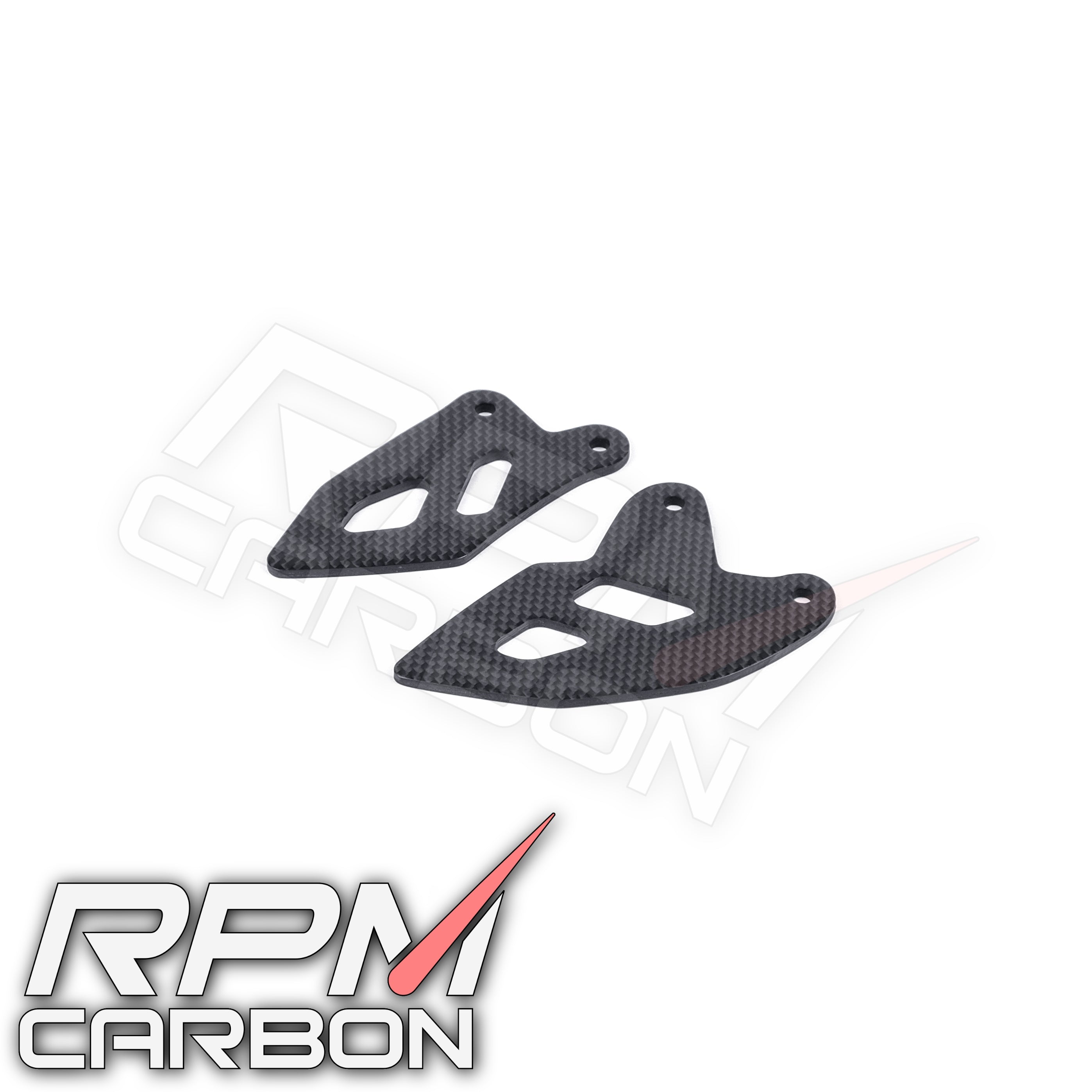 Ducati Panigale V4 Carbon Heel Guards (Performance Version)