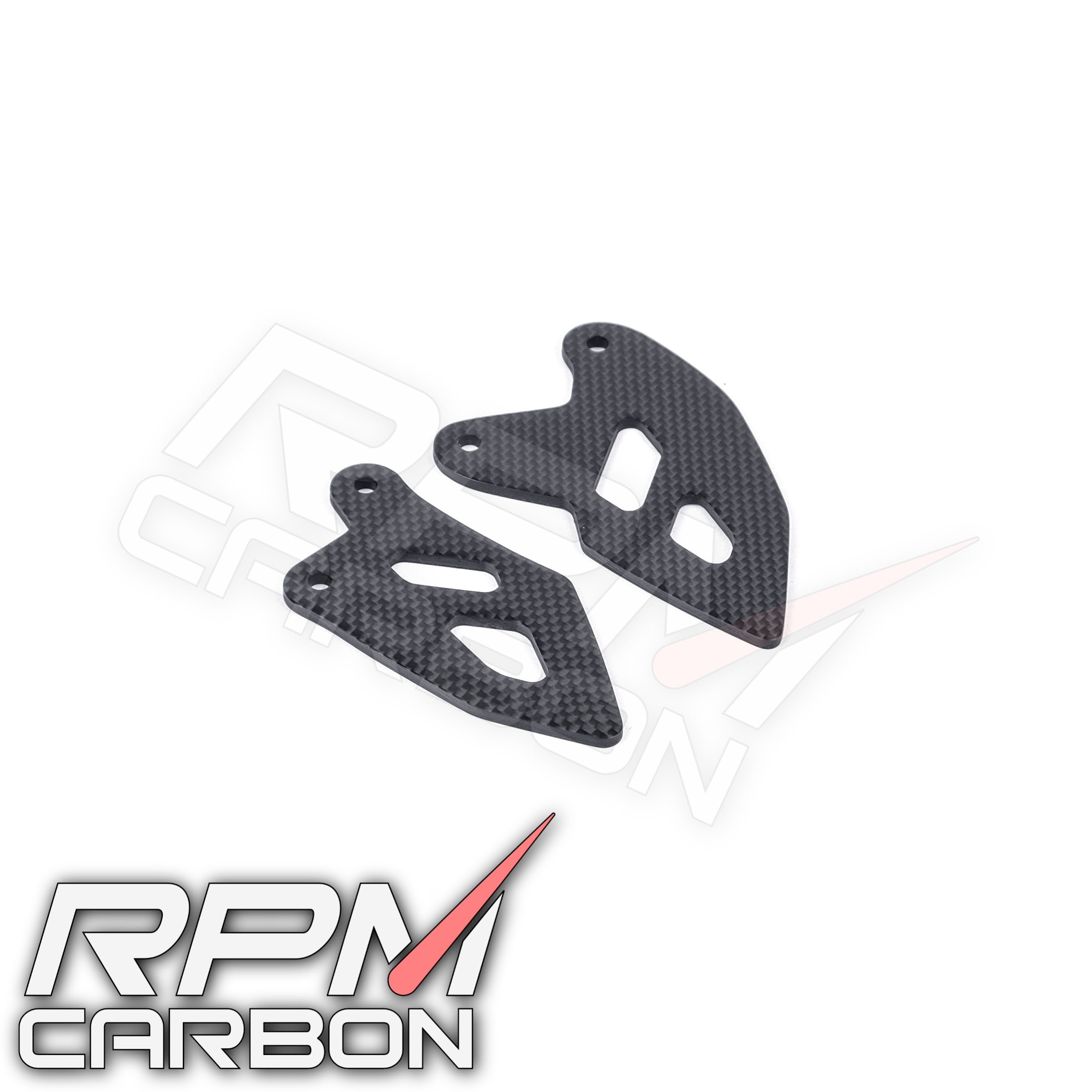 Ducati Panigale V4 Carbon Heel Guards (Performance Version)