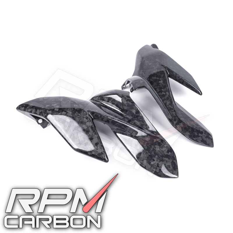 Ducati Streetfighter V4 Carbon Fiber Upper Tank Side Fairings