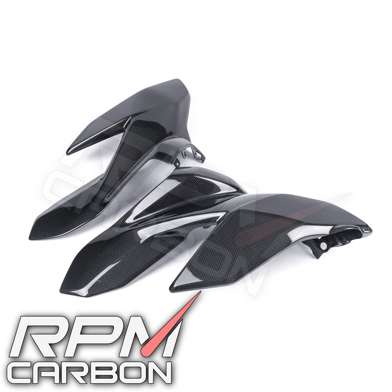 Ducati Streetfighter V4 Carbon Fiber Upper Tank Side Fairings