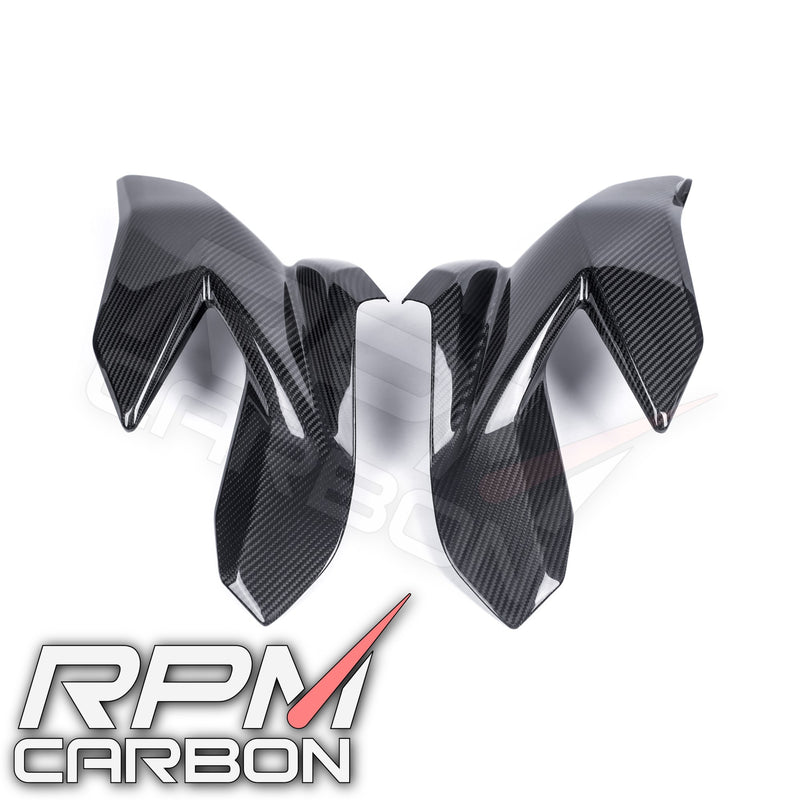 Ducati Streetfighter V4 Carbon Fiber Upper Tank Side Fairings