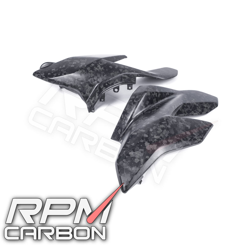 Ducati Streetfighter V4 Carbon Fiber Upper Tank Side Fairings