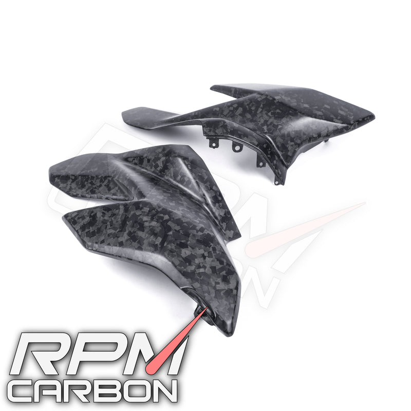 Ducati Streetfighter V4 Carbon Fiber Upper Tank Side Fairings