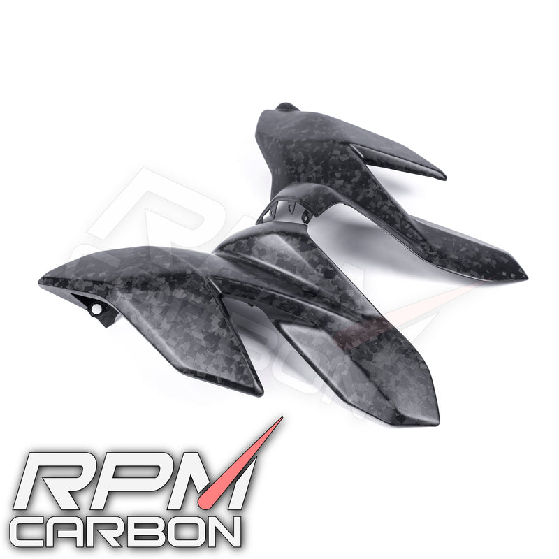 Ducati Streetfighter V4 Carbon Fiber Upper Tank Side Fairings