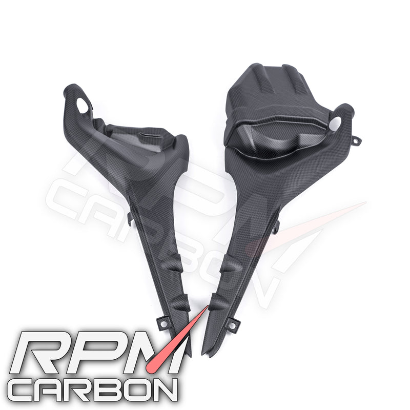 Ducati Streetfighter V4 Carbon Fiber Full Version Sub Frame Covers Protectors