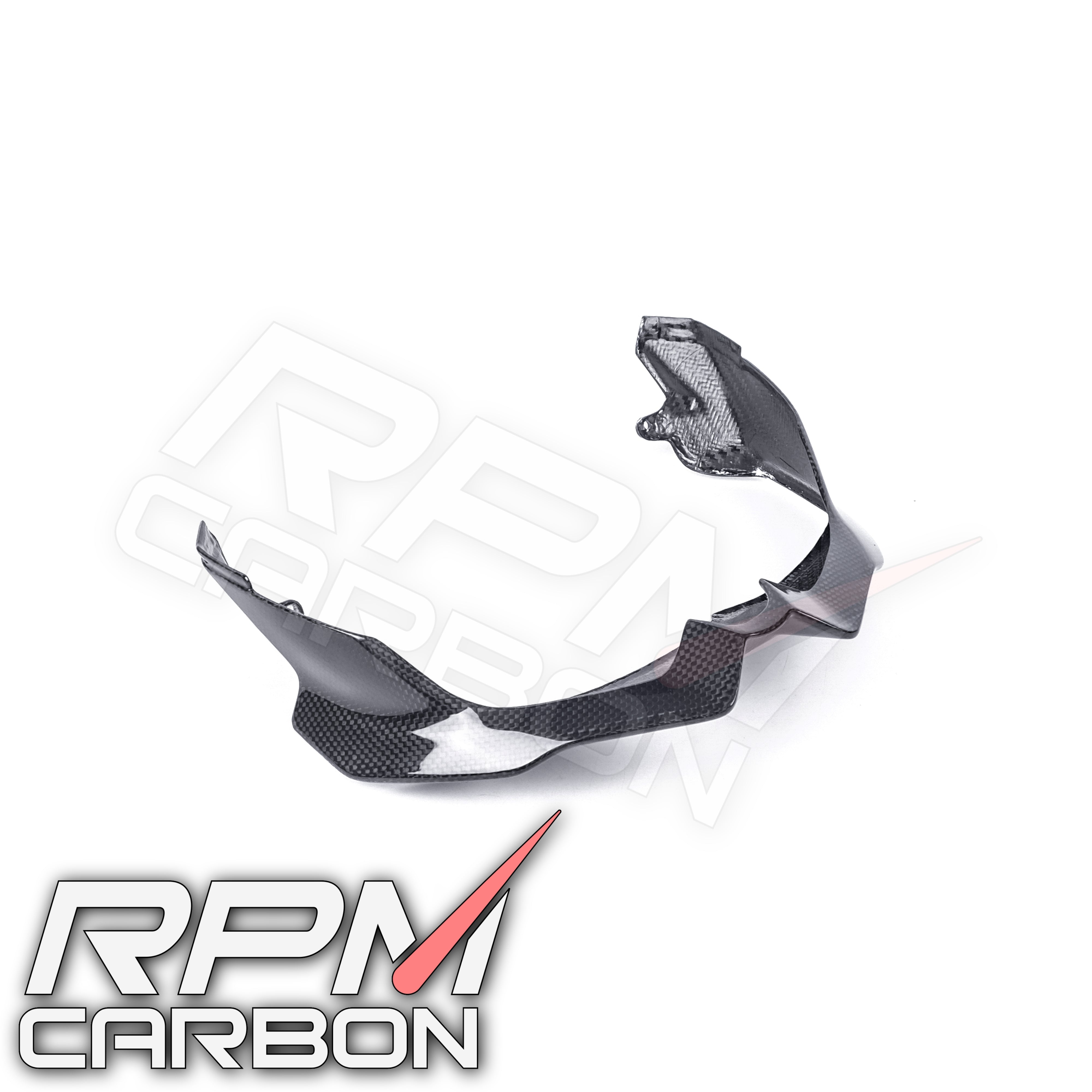 Ducati Streetfighter V4 V2 Carbon Fiber Headlight Under Fairing Cowl