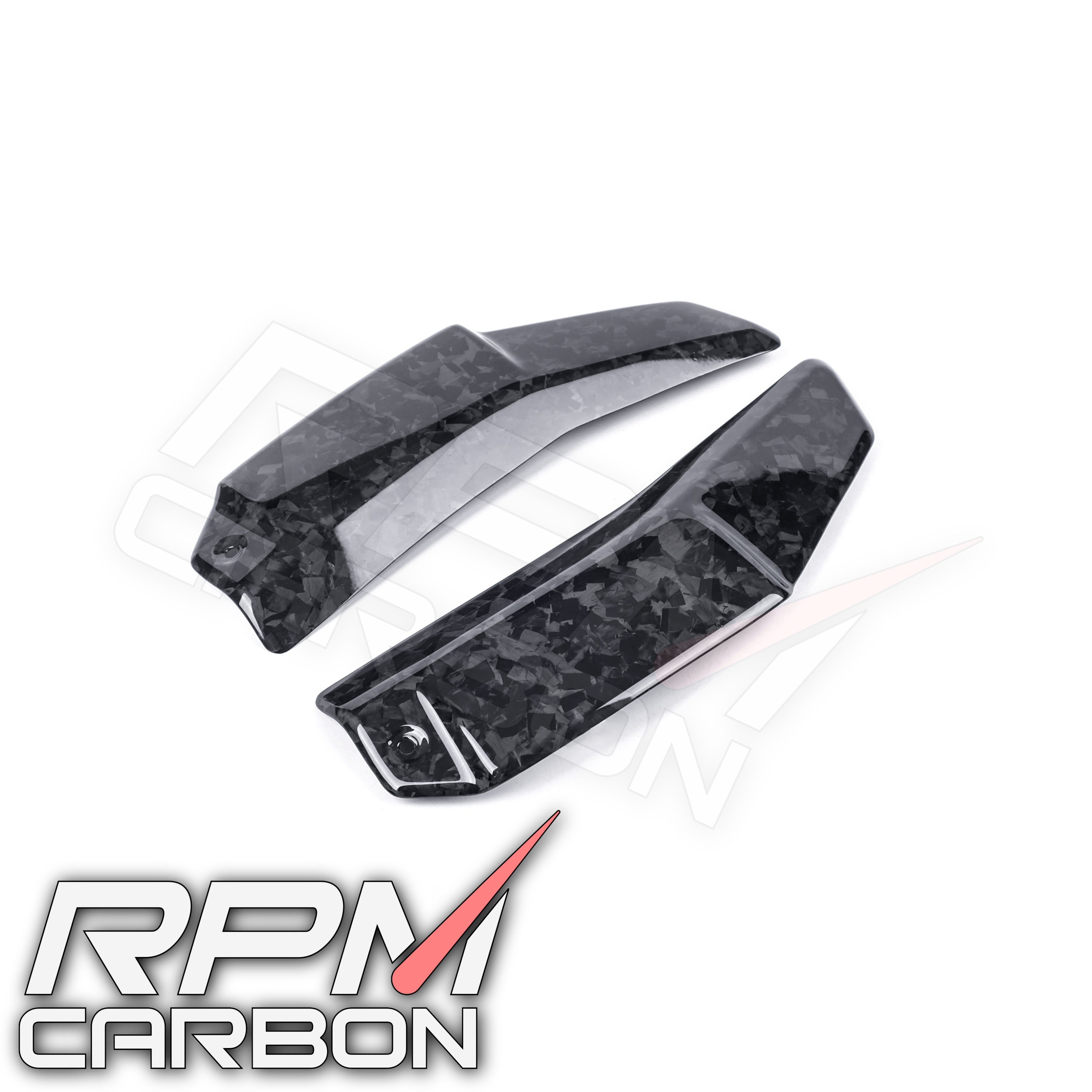 Ducati Streetfighter V4 Carbon Fiber Upper Radiator Guards Panels
