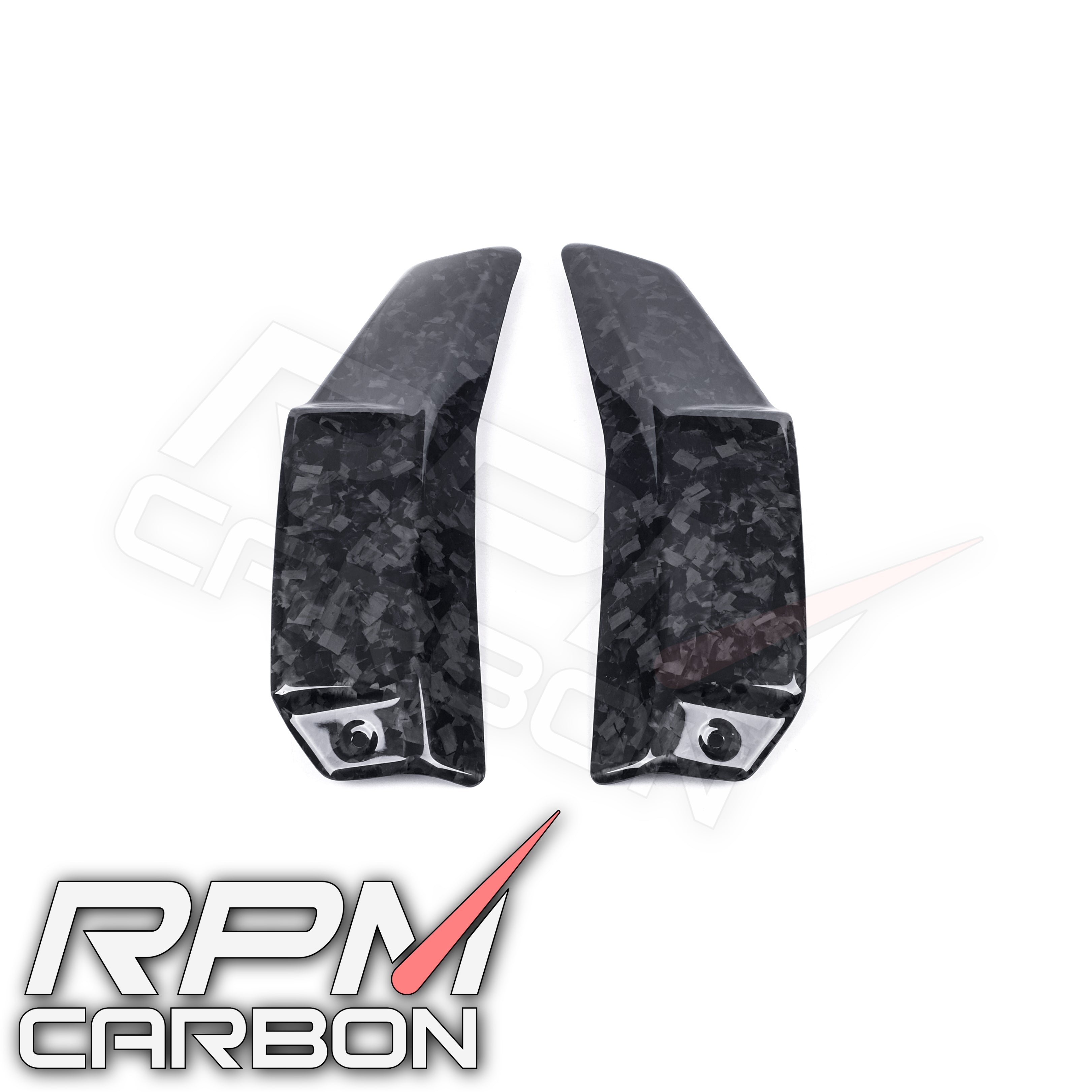 Ducati Streetfighter V4 Carbon Fiber Upper Radiator Guards Panels