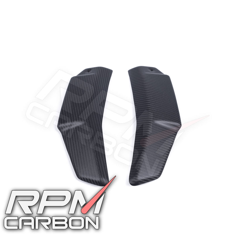 Ducati Streetfighter V4 Carbon Fiber Upper Radiator Guards Panels