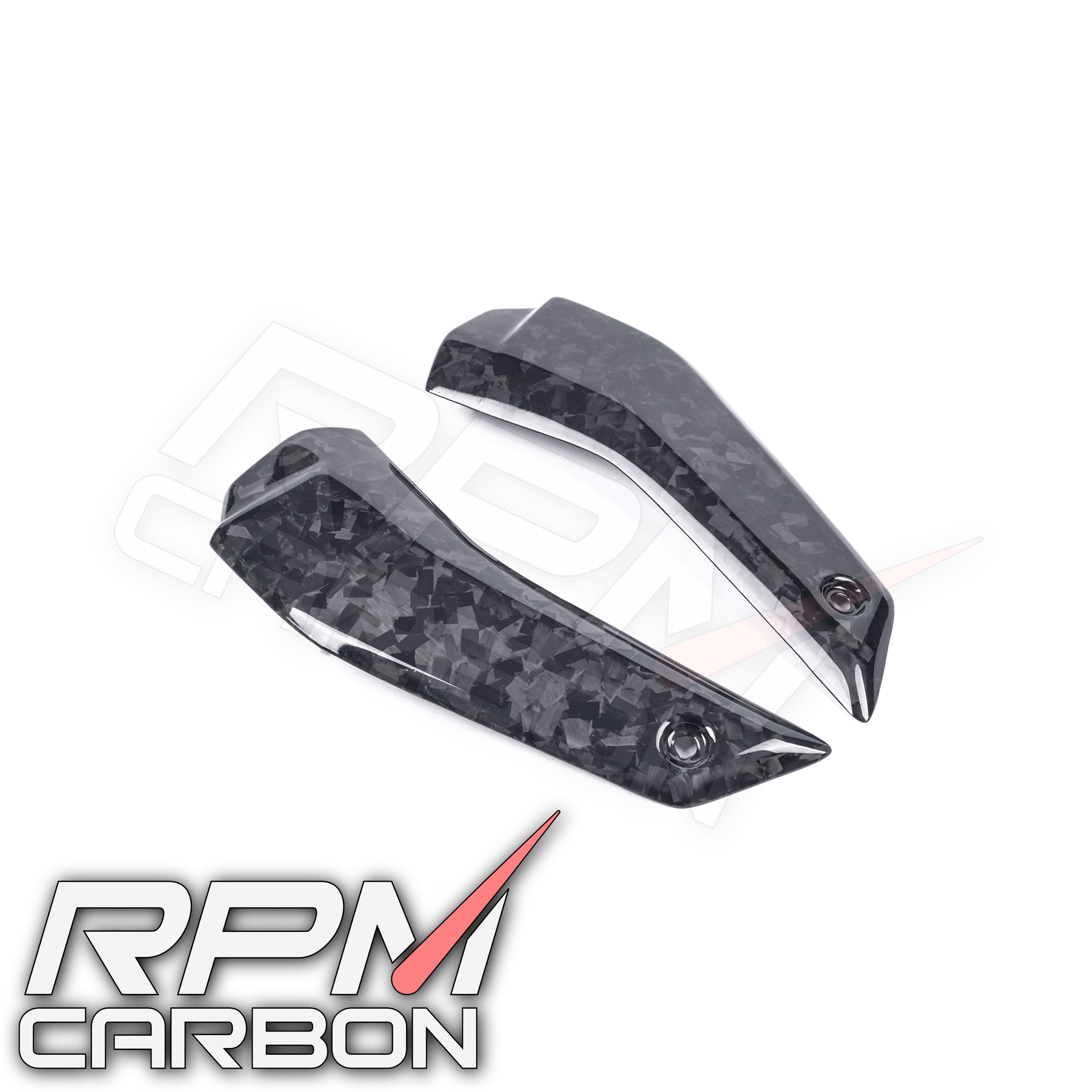 Ducati Streetfighter V4 Carbon Fiber Lower Radiator Guards Panels