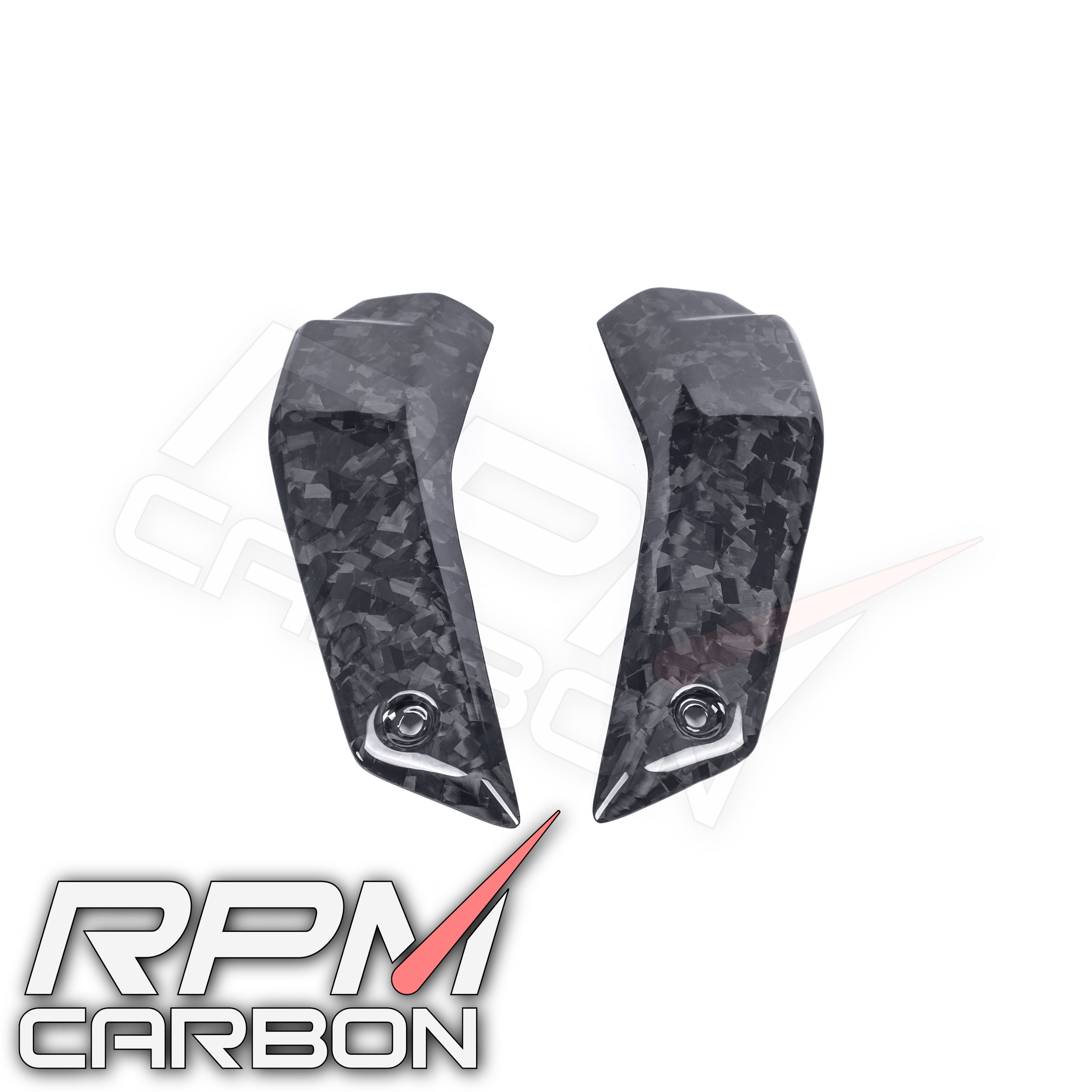 Ducati Streetfighter V4 Carbon Fiber Lower Radiator Guards Panels