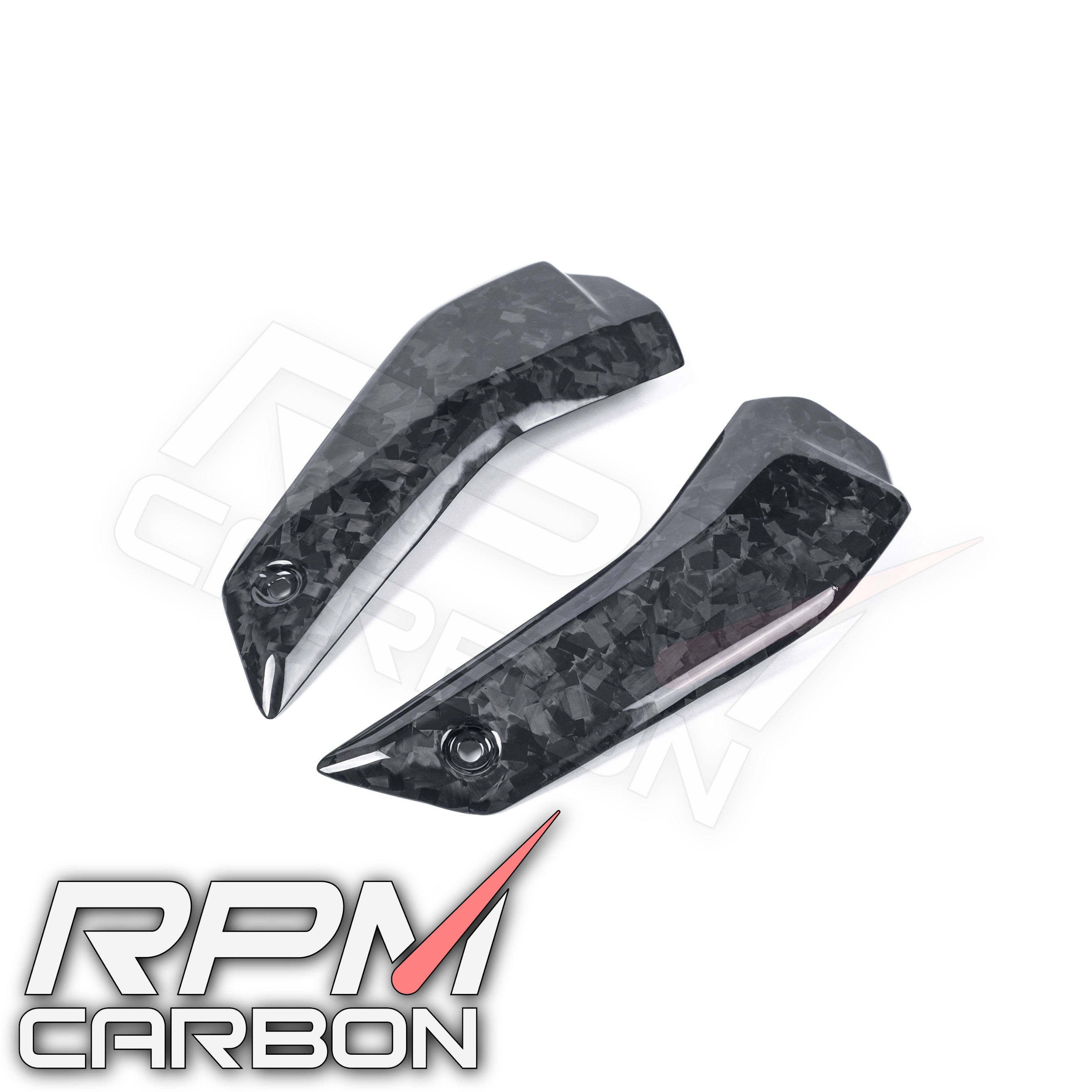 Ducati Streetfighter V4 Carbon Fiber Lower Radiator Guards Panels