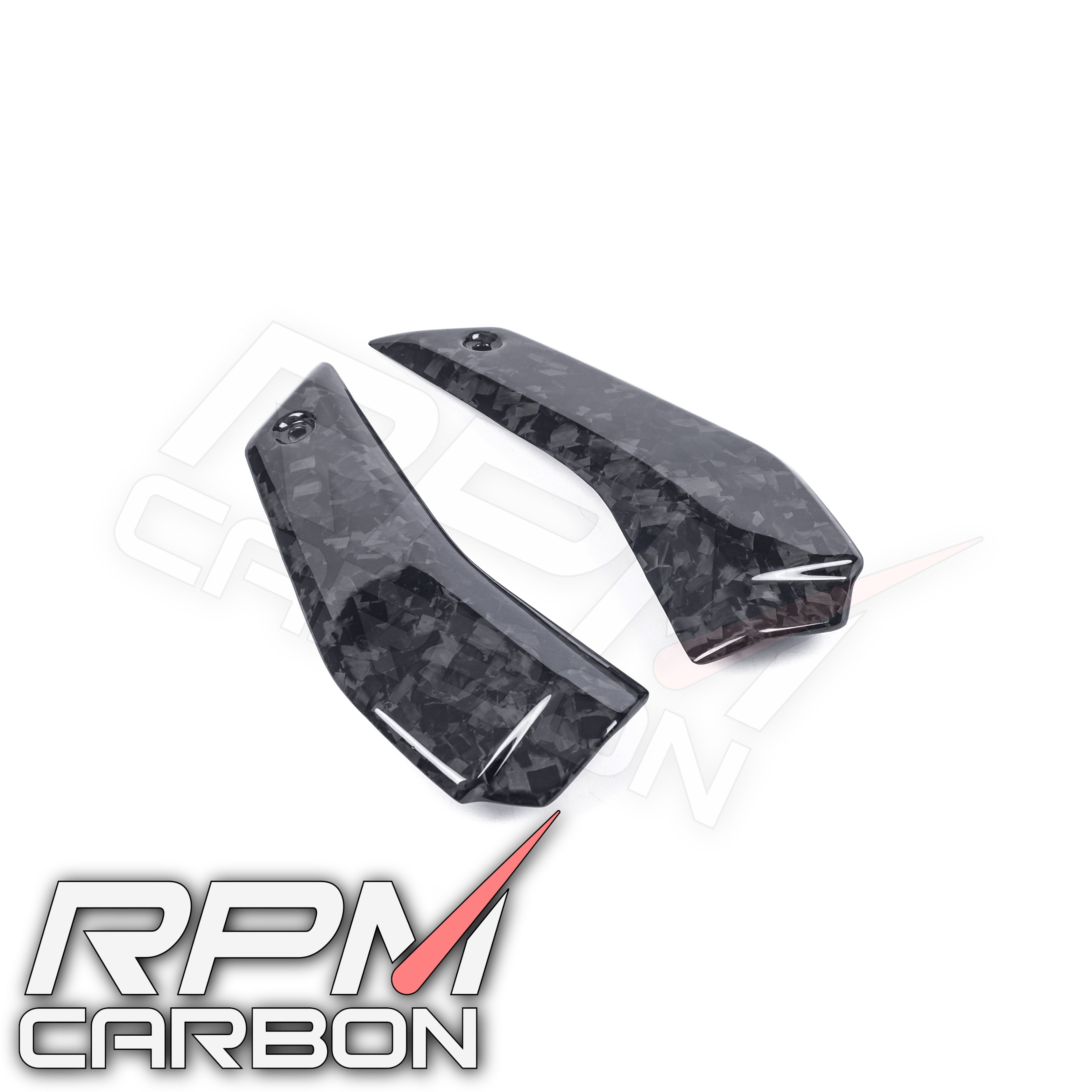 Ducati Streetfighter V4 Carbon Fiber Lower Radiator Guards Panels