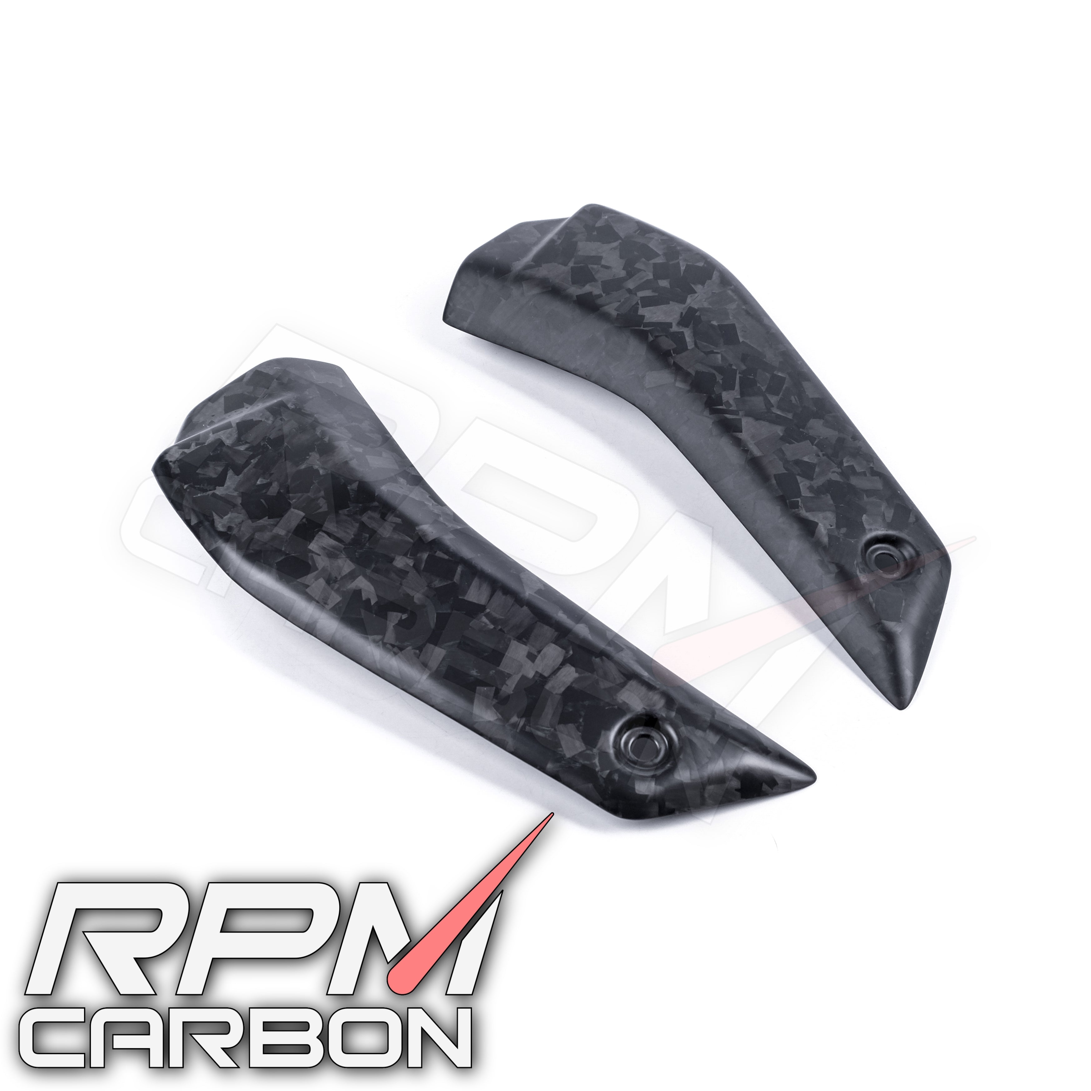 Ducati Streetfighter V4 Carbon Fiber Lower Radiator Guards Panels