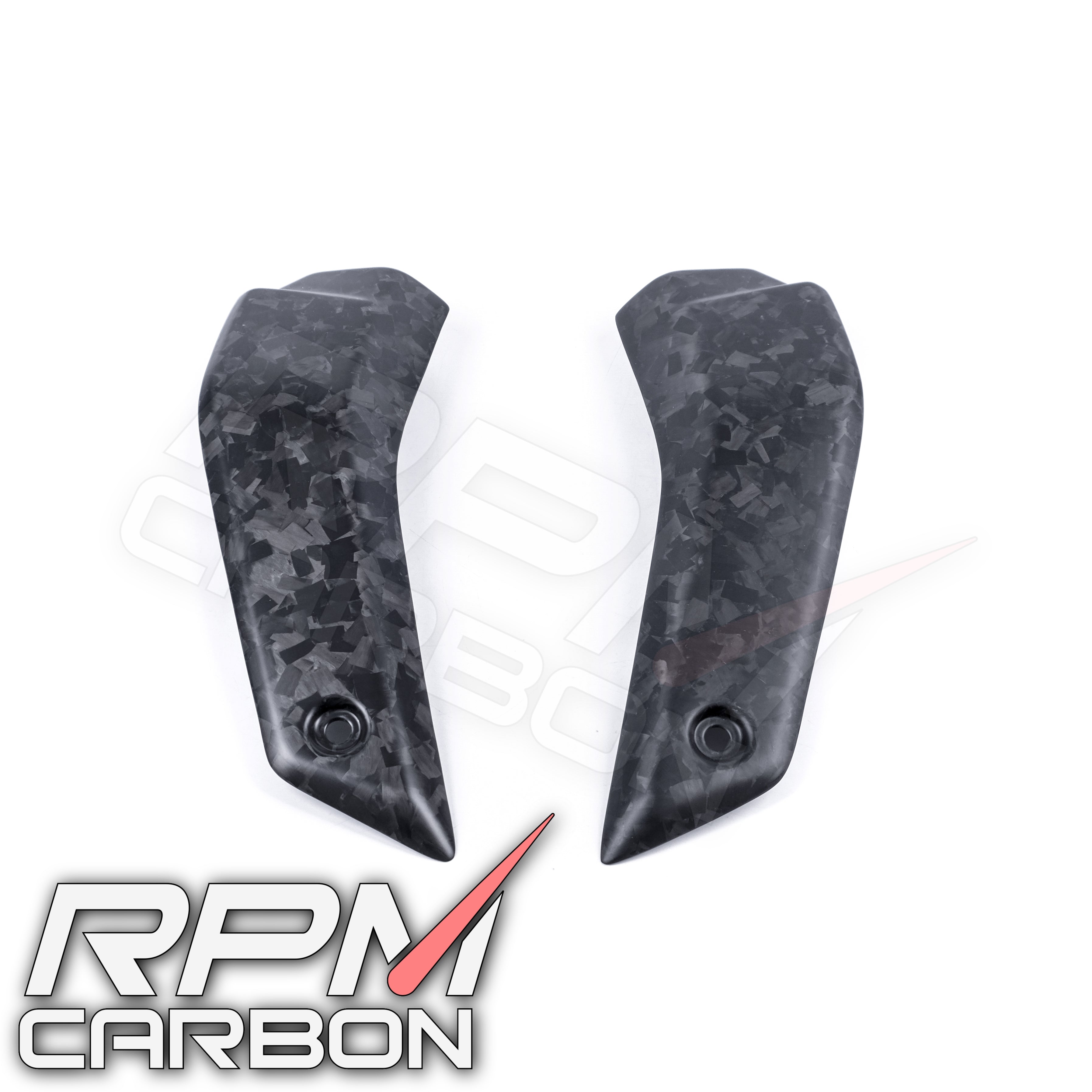 Ducati Streetfighter V4 Carbon Fiber Lower Radiator Guards Panels
