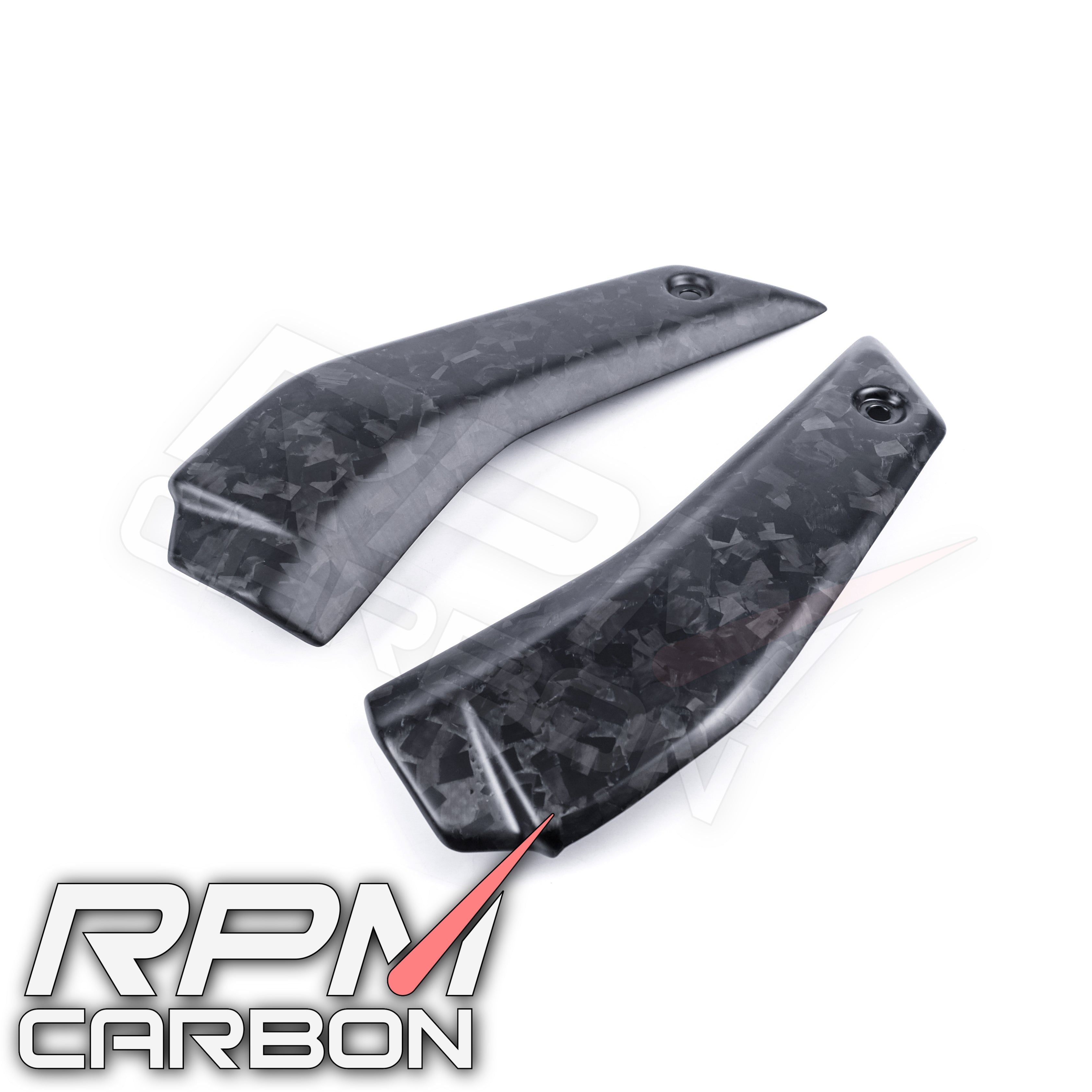 Ducati Streetfighter V4 Carbon Fiber Lower Radiator Guards Panels