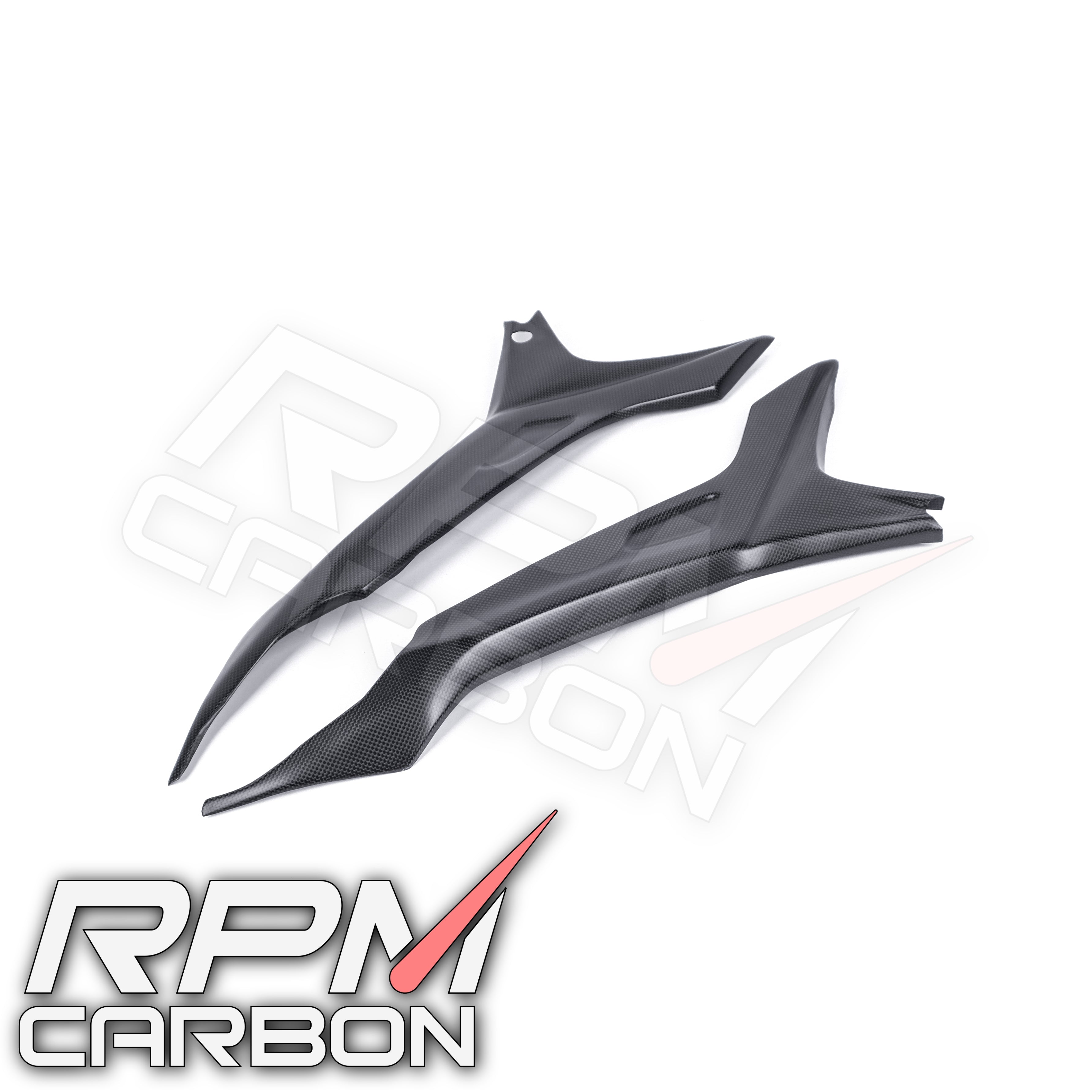 ドゥカティ ハイパーモタード939 821 カーボンメーターカバー Ducati Hypermotard 821/939 Carbon Fiber Subframe Covers