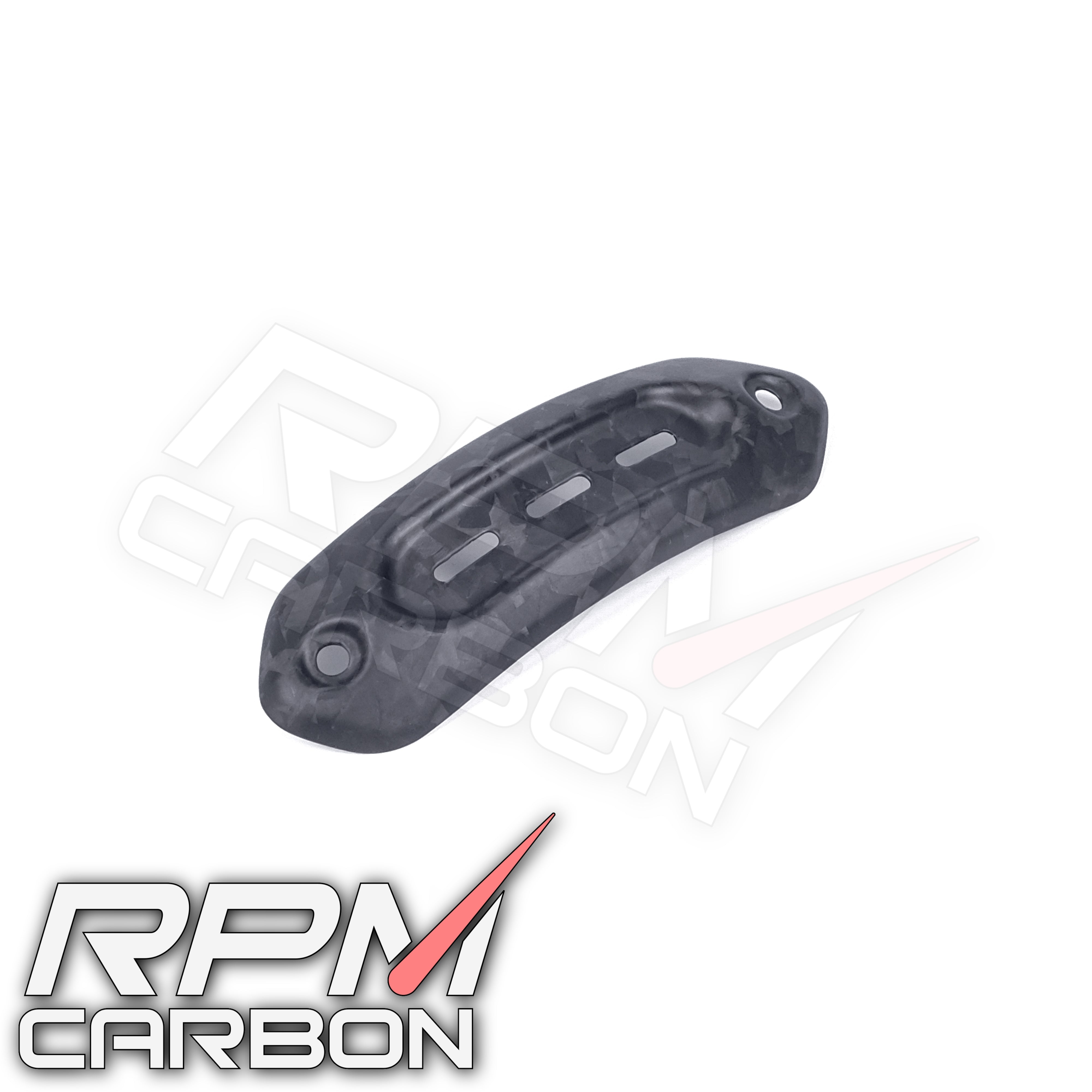 Ducatiハイパーモタード821 939用カーボン製 イグニッションカバー Ducati Hypermotard 821/939/950 Carbon Fiber Exhaust Heat Shield Cover