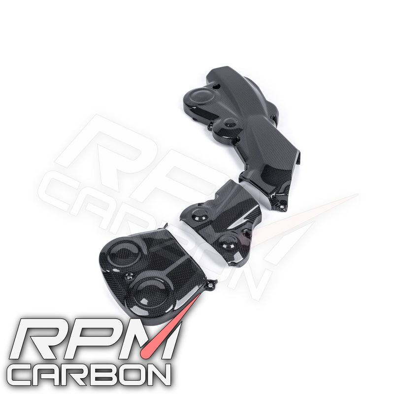 Ducati Hypermotard 950 Carbon Fiber Cambelt Covers