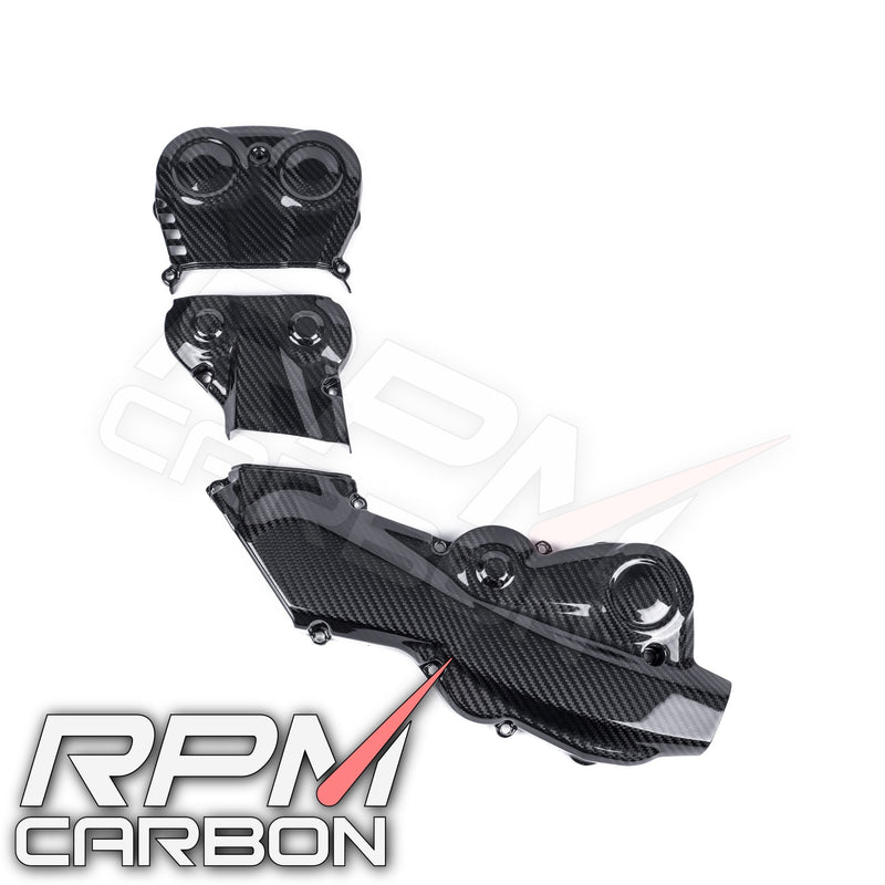 Ducati Hypermotard 950 Carbon Fiber Cambelt Covers