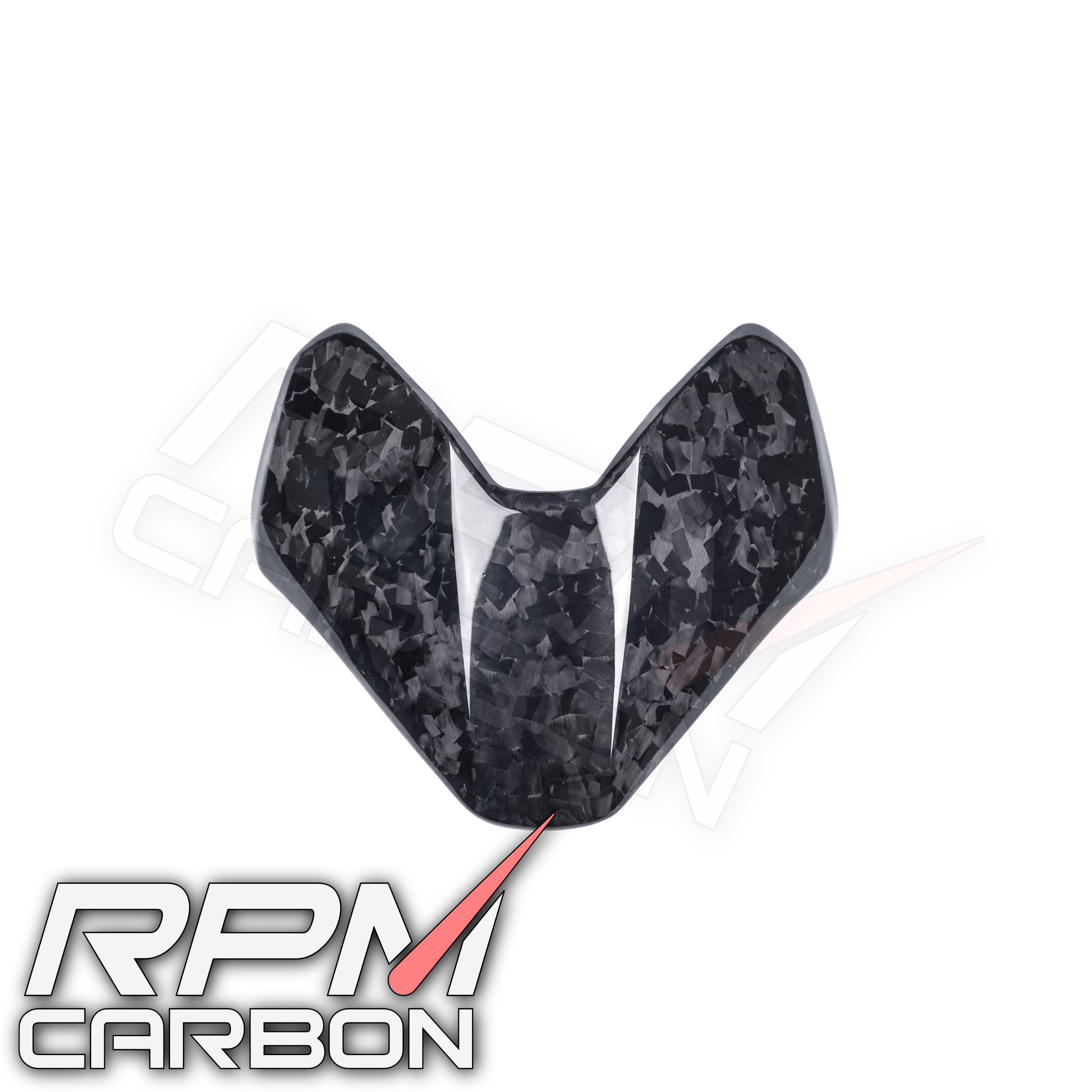 Ducati Hypermotard 950 Carbon Fiber Headlight Upper Fairing