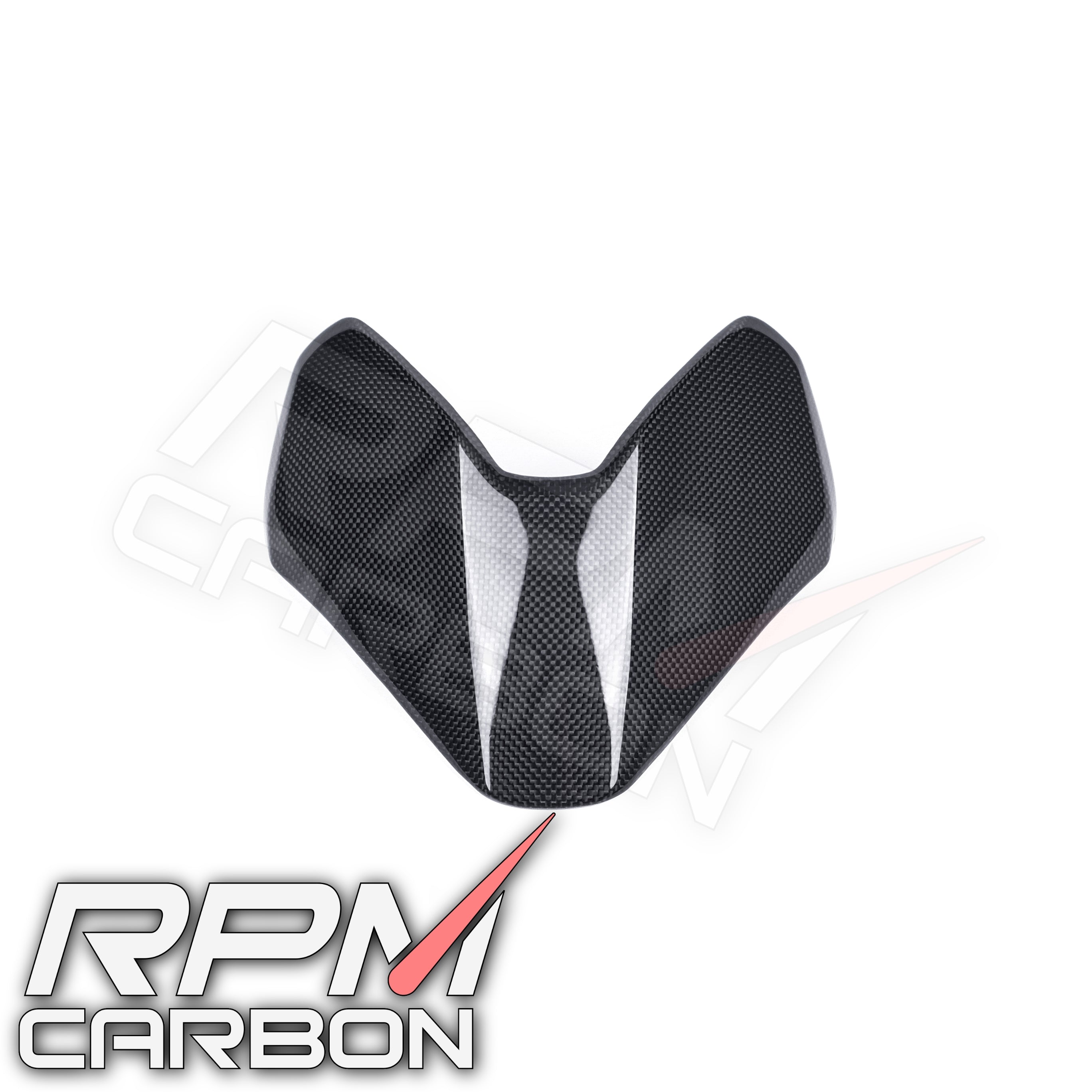 Ducati Hypermotard 950 Carbon Fiber Headlight Upper Fairing