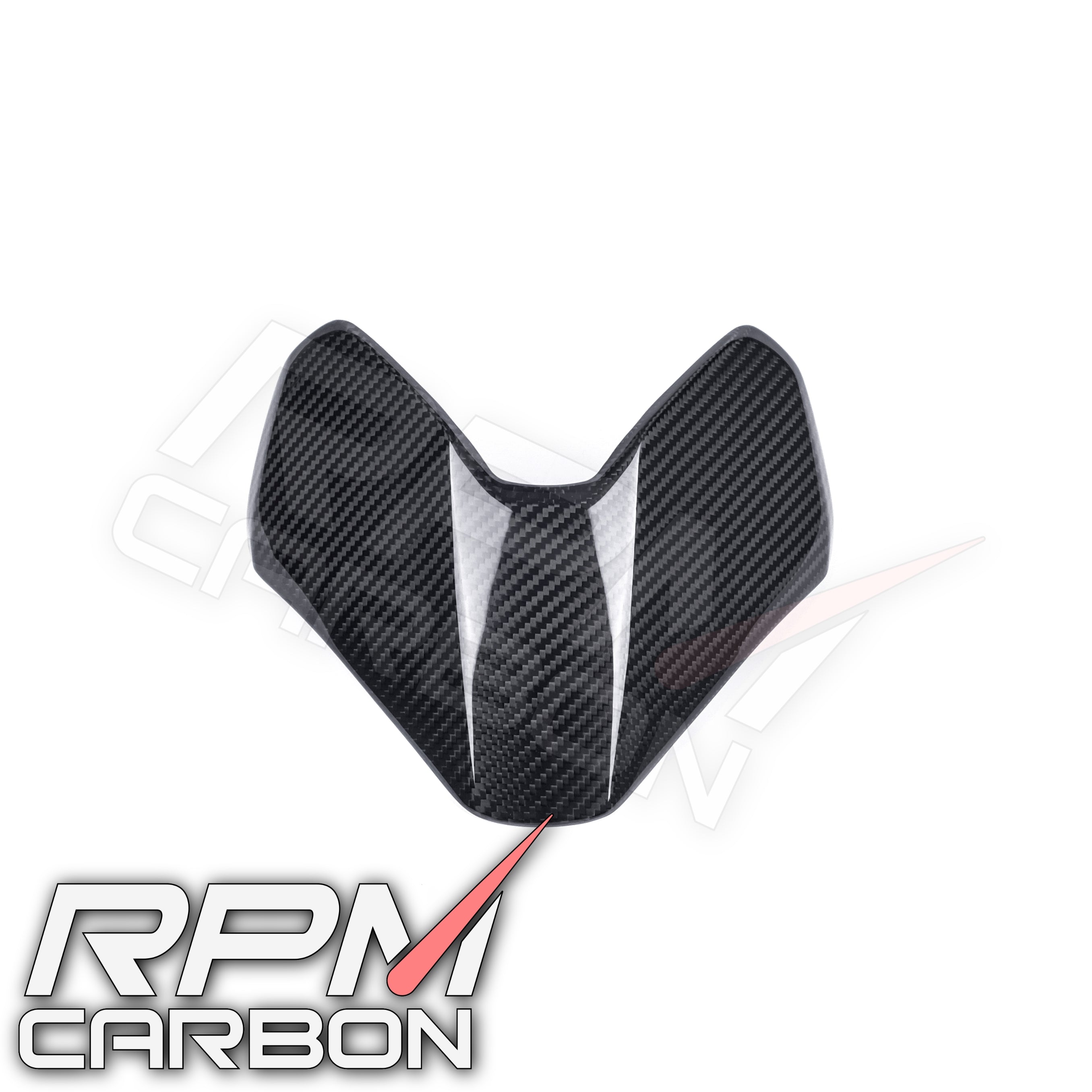 Ducati Hypermotard 950 Carbon Fiber Headlight Upper Fairing